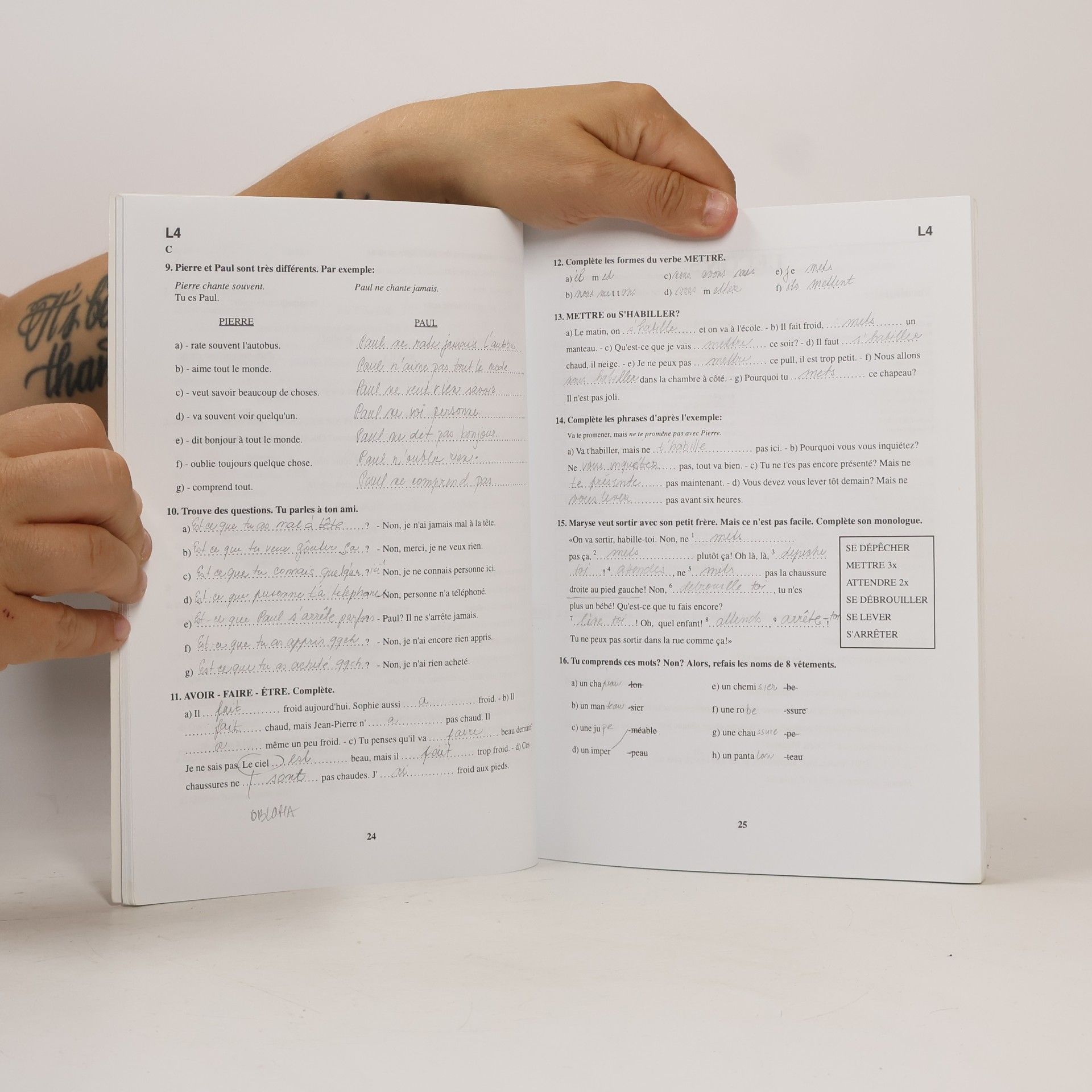 Jean-Louis Cluse En français: cahier d'exercices. 2
