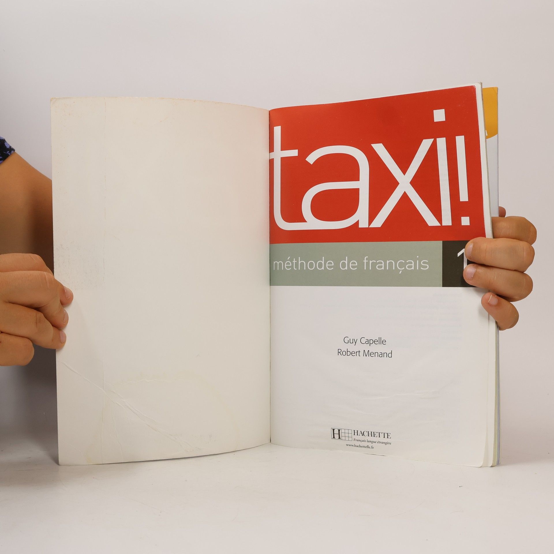Guy Capelle Taxi! 1 : méthode de fraçais