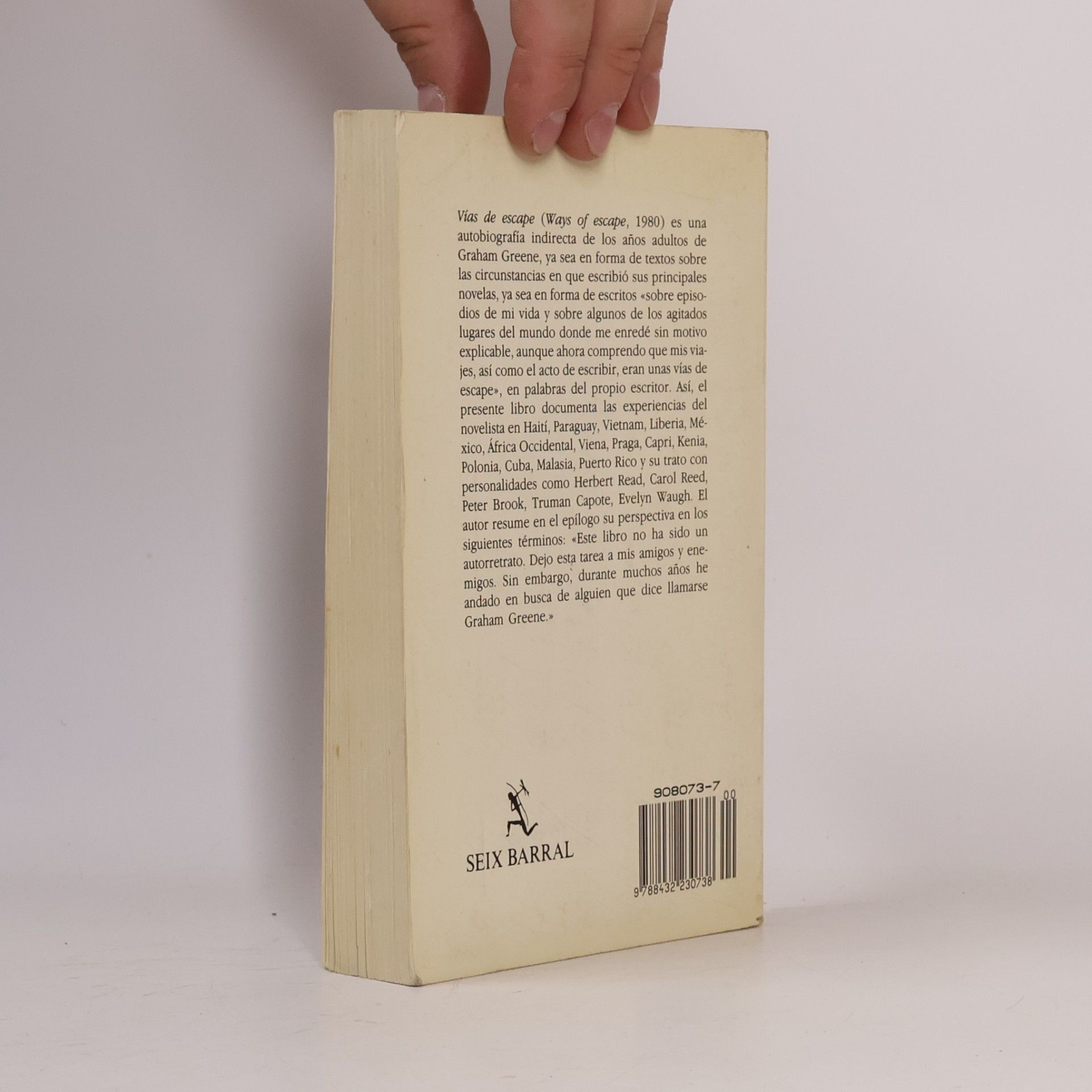 Graham Greene Biblioteca de Bolsillo: Vías de escape