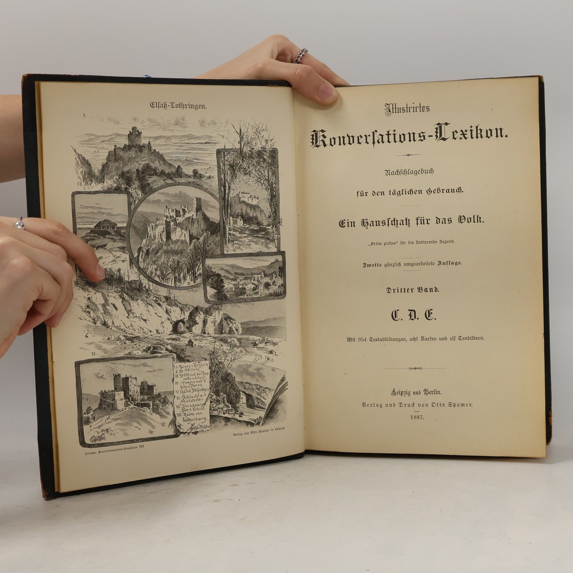 Various authors Illustrirtes Konversations-Lexikon 3