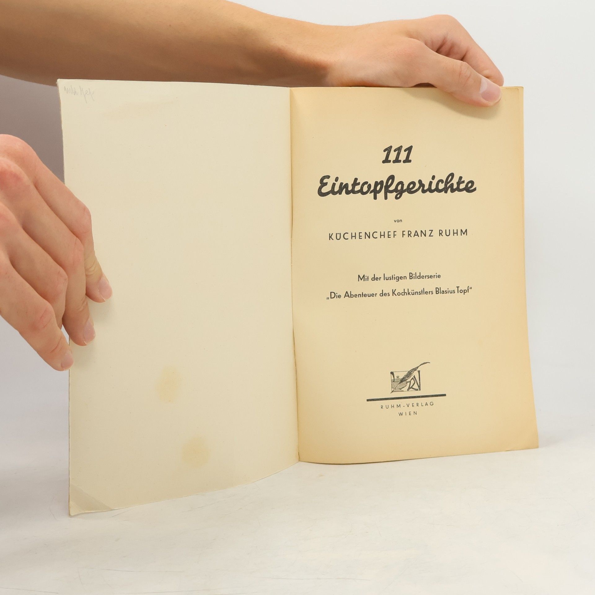 Franz Ruhm 111 Eintopfgerichte