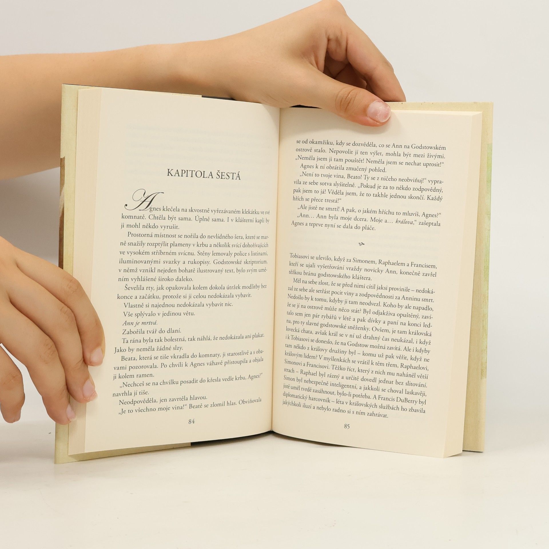 Hana Parkánová-Whitton Sedmý hřích se trestá smrtí. Záhada godstowského kláštera.