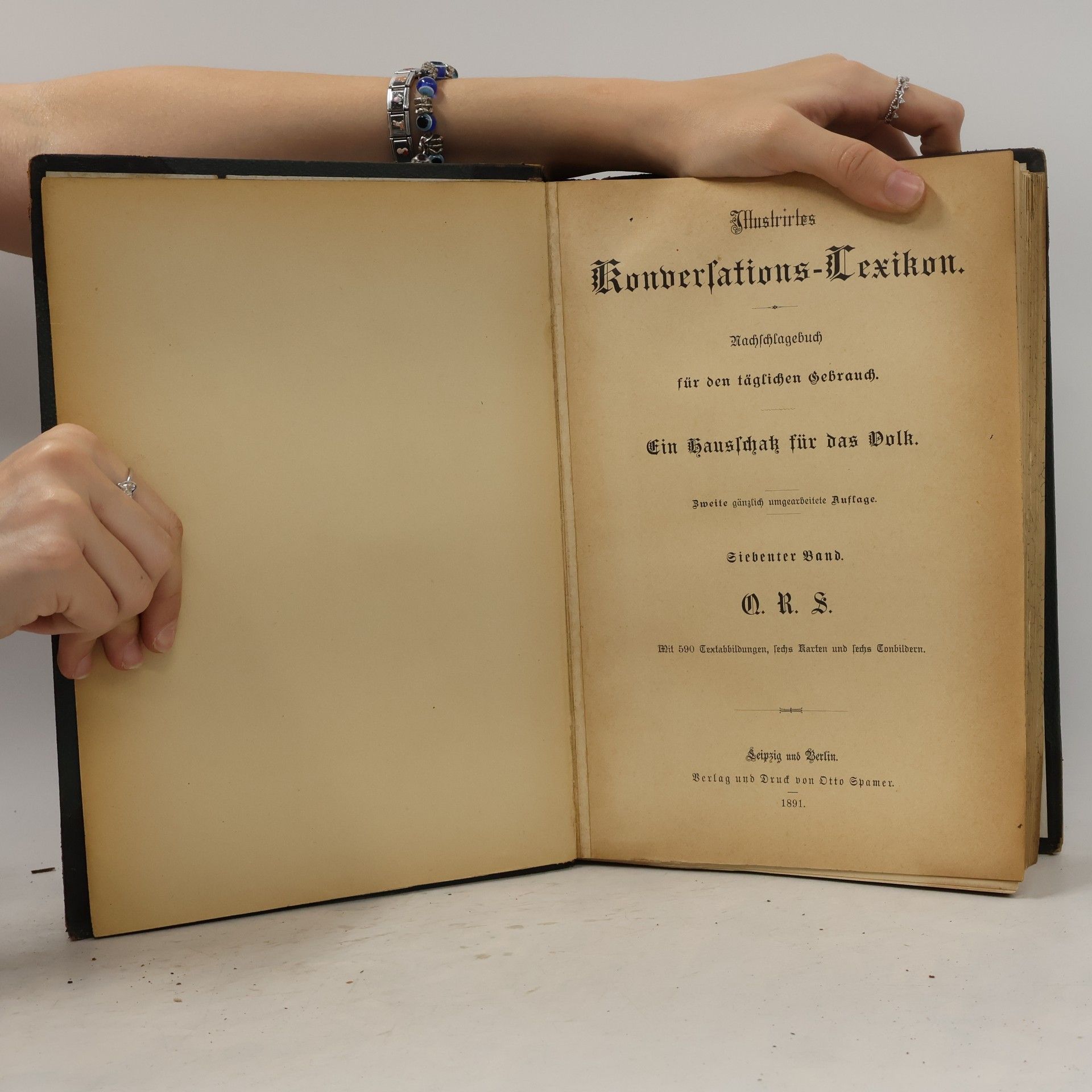 Various authors Illustrirtes Konversations-Lexikon 7