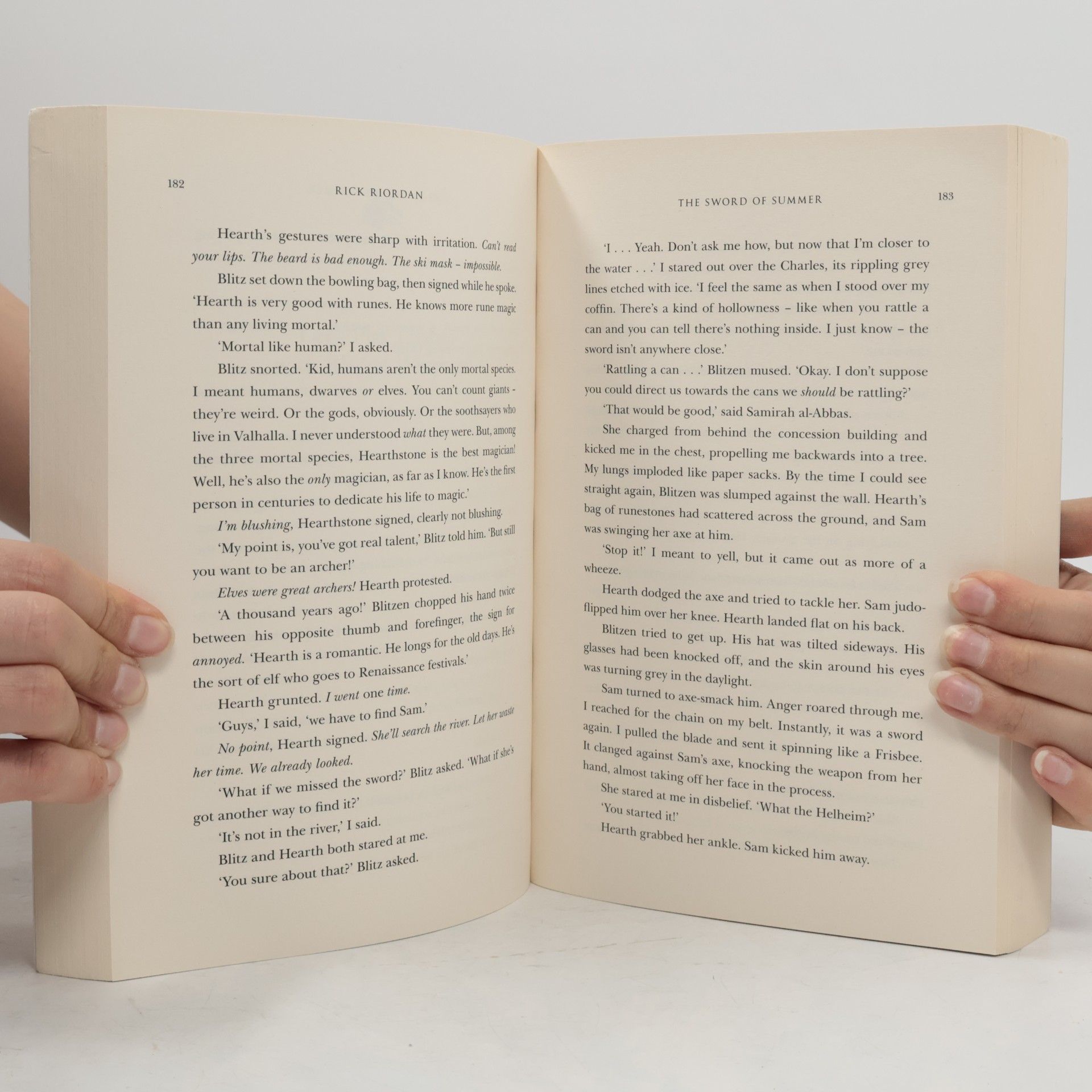 Rick Riordan Magnus Chase and the Sword of Summer