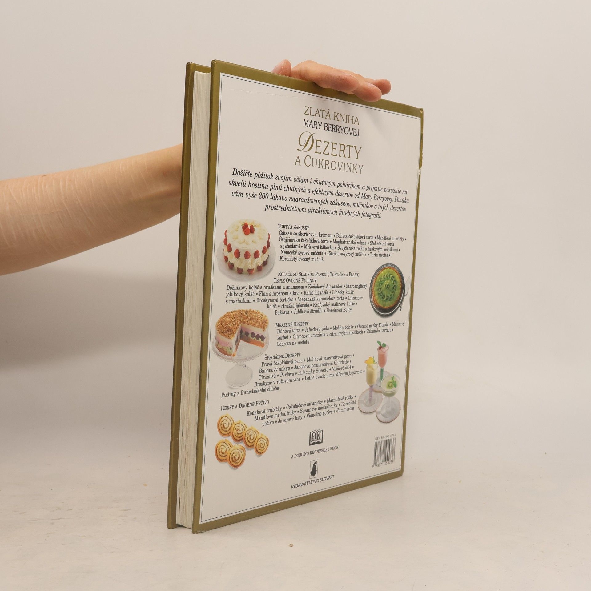Mary Berry Zlatá kniha Mary Berryovej: Dezerty a cukrovinky