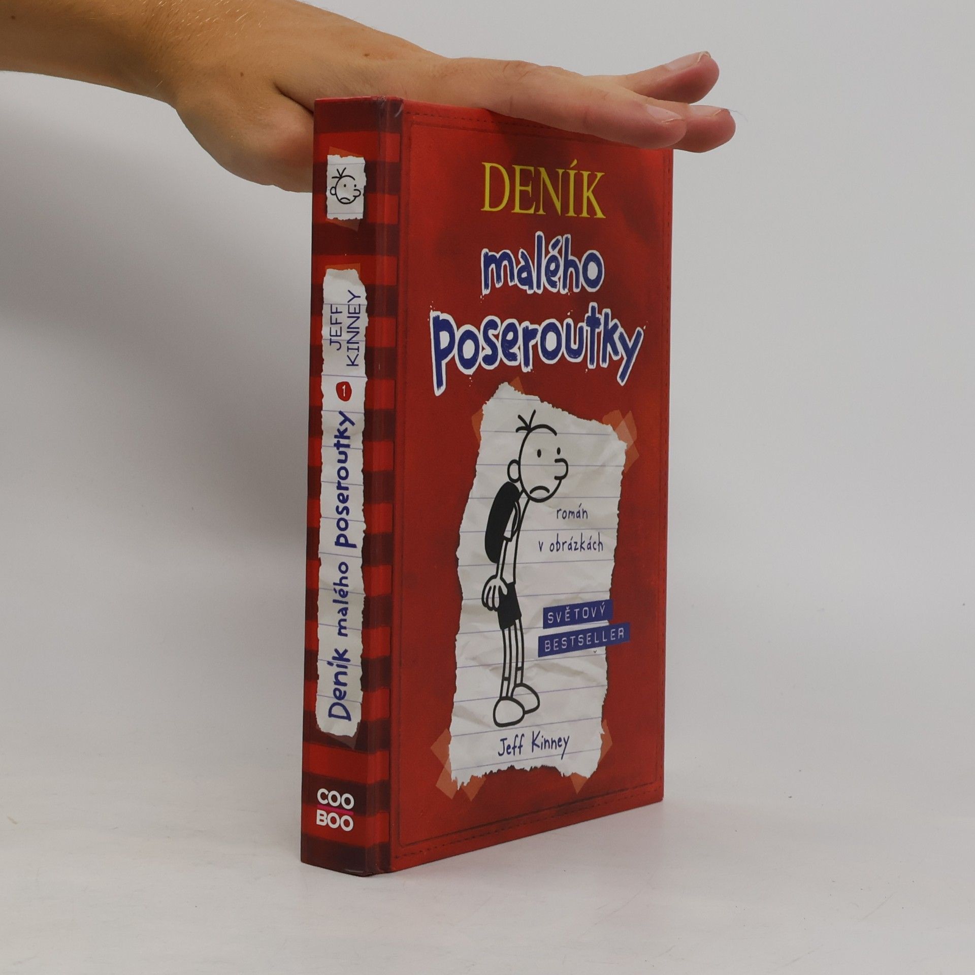 Jeff Kinney Deník malého poseroutky 1