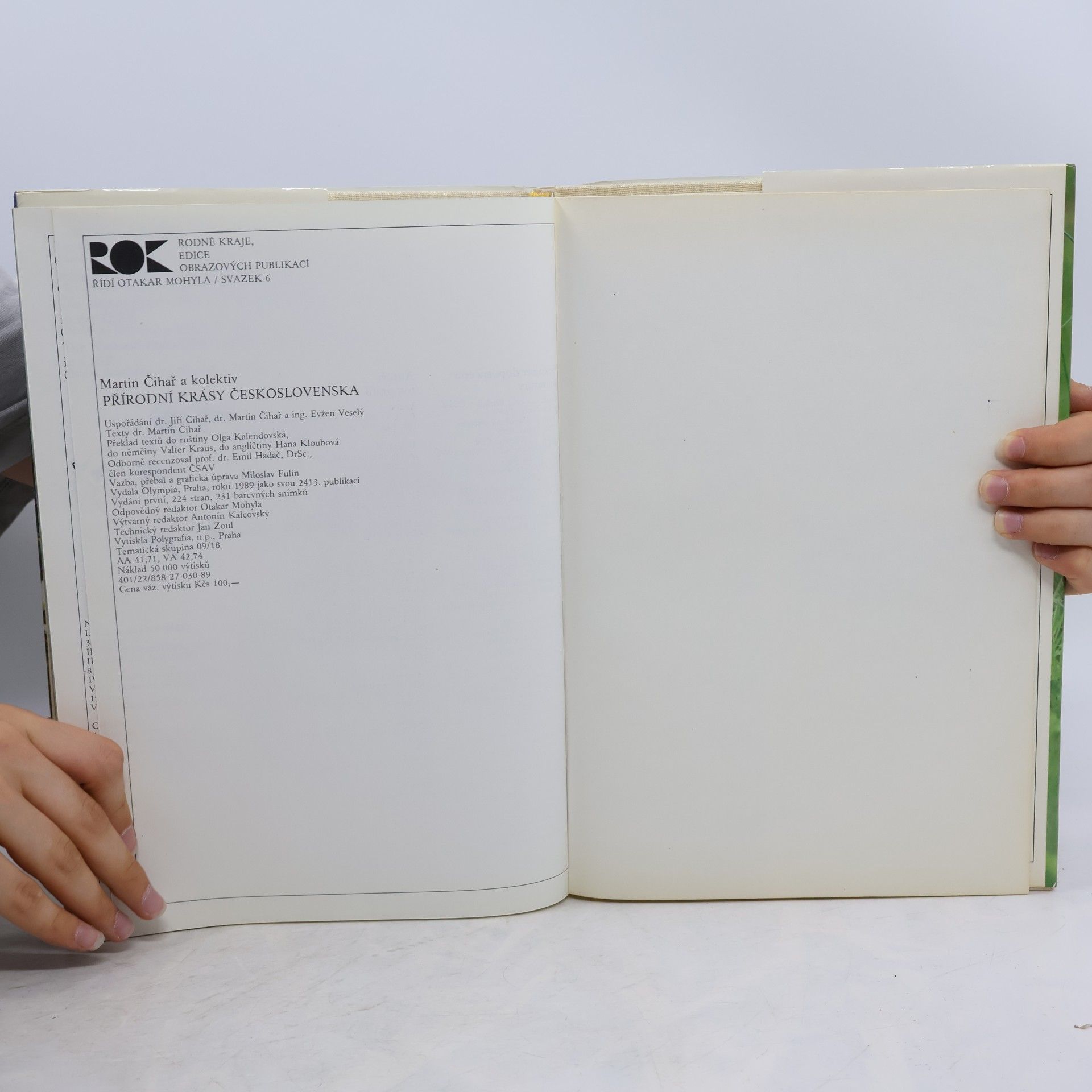 Martin Čihař Přírodní krásy Československa