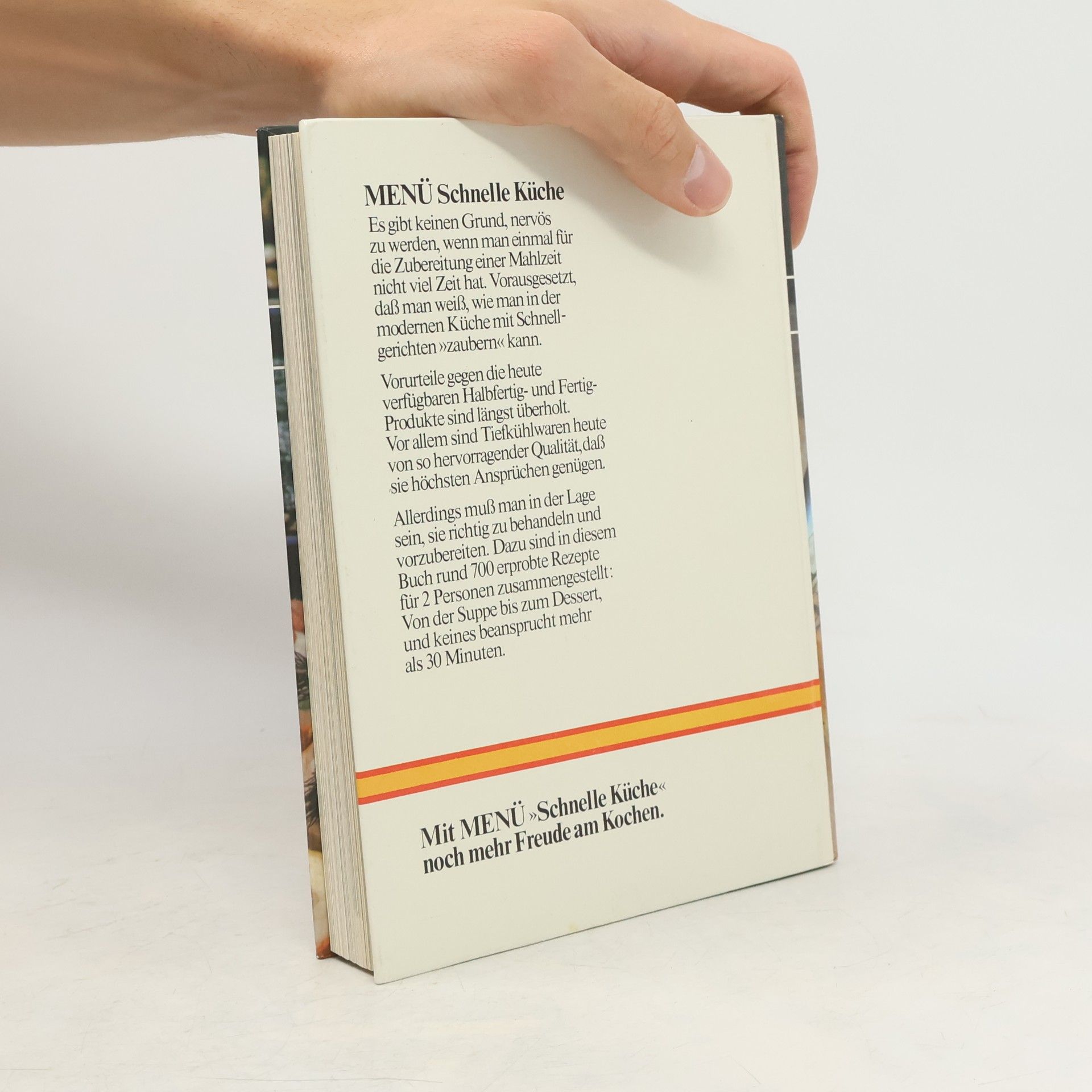Ingrid Seemann Menu. Schnelle Küche