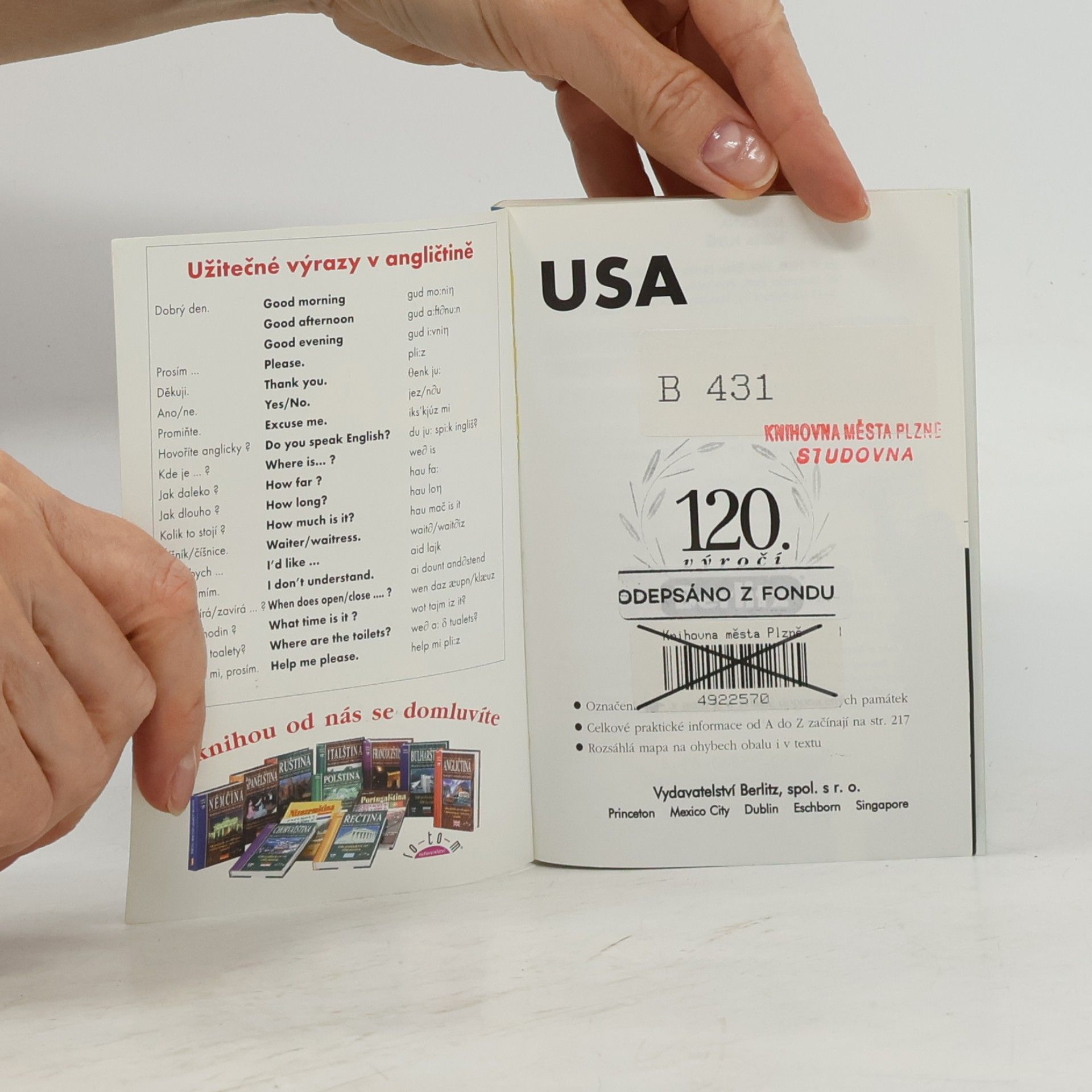 Autorenkollektiv USA - Berlitz, kapesní průvodce