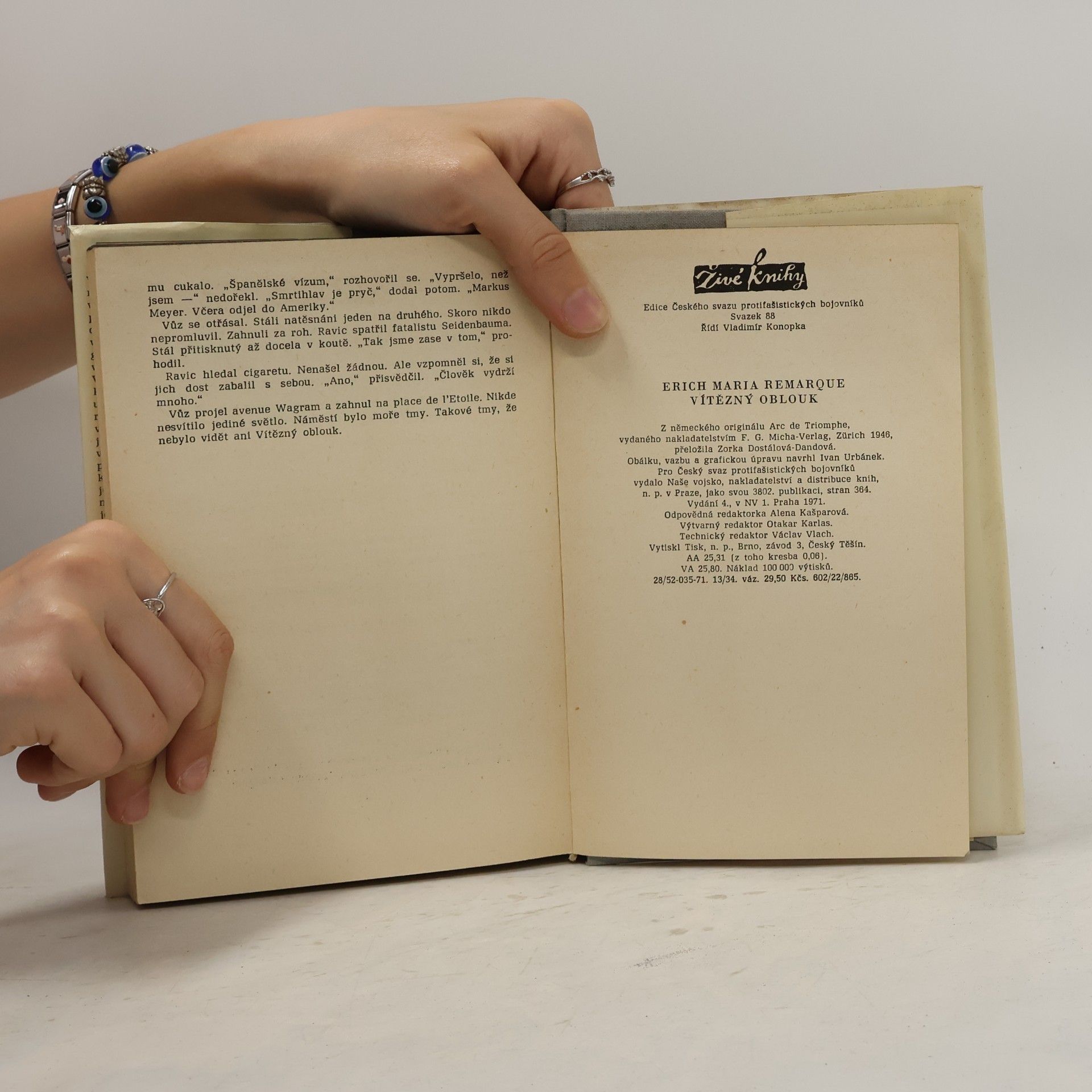 Erich Maria Remarque Vítězný oblouk