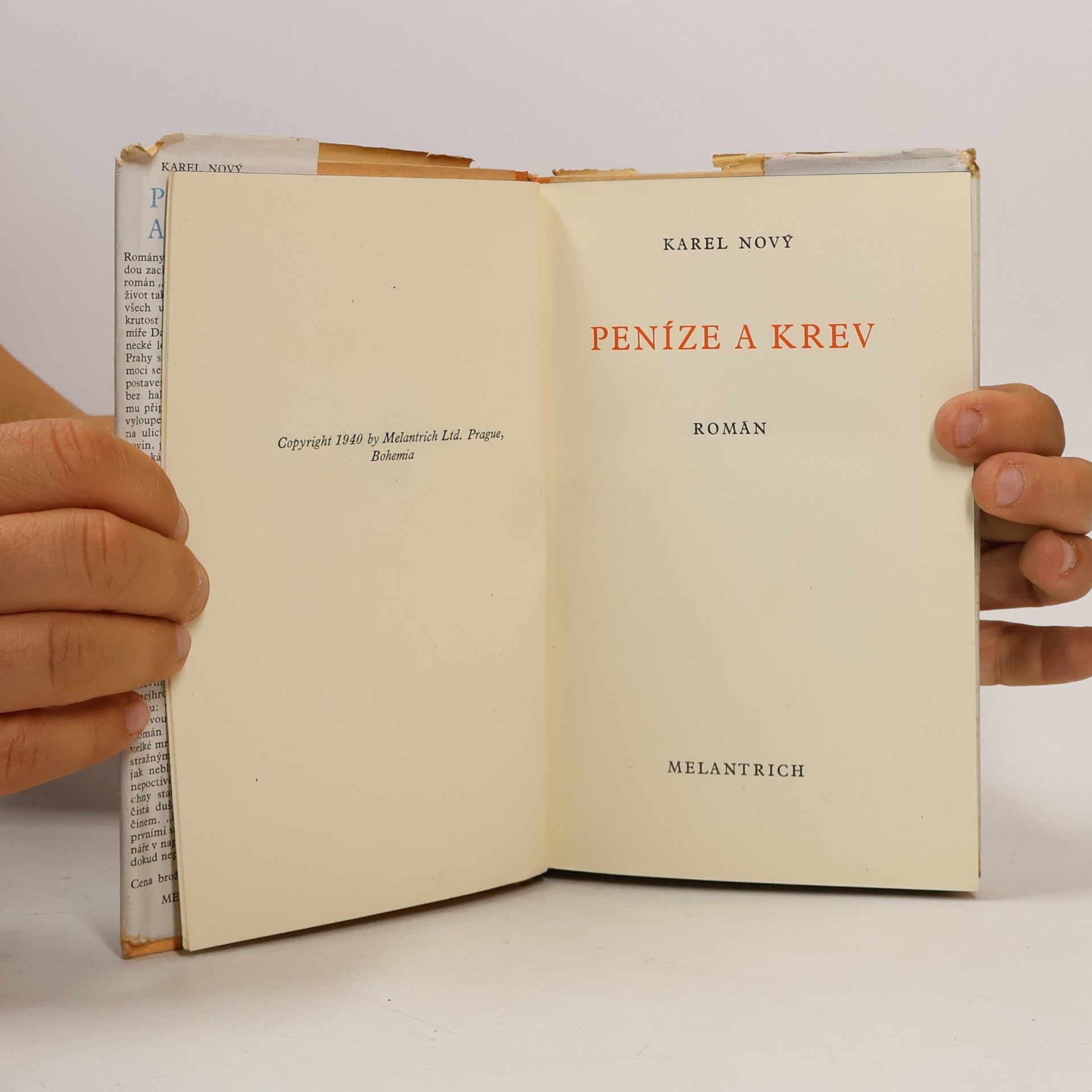 Karel Nový Peníze a krev