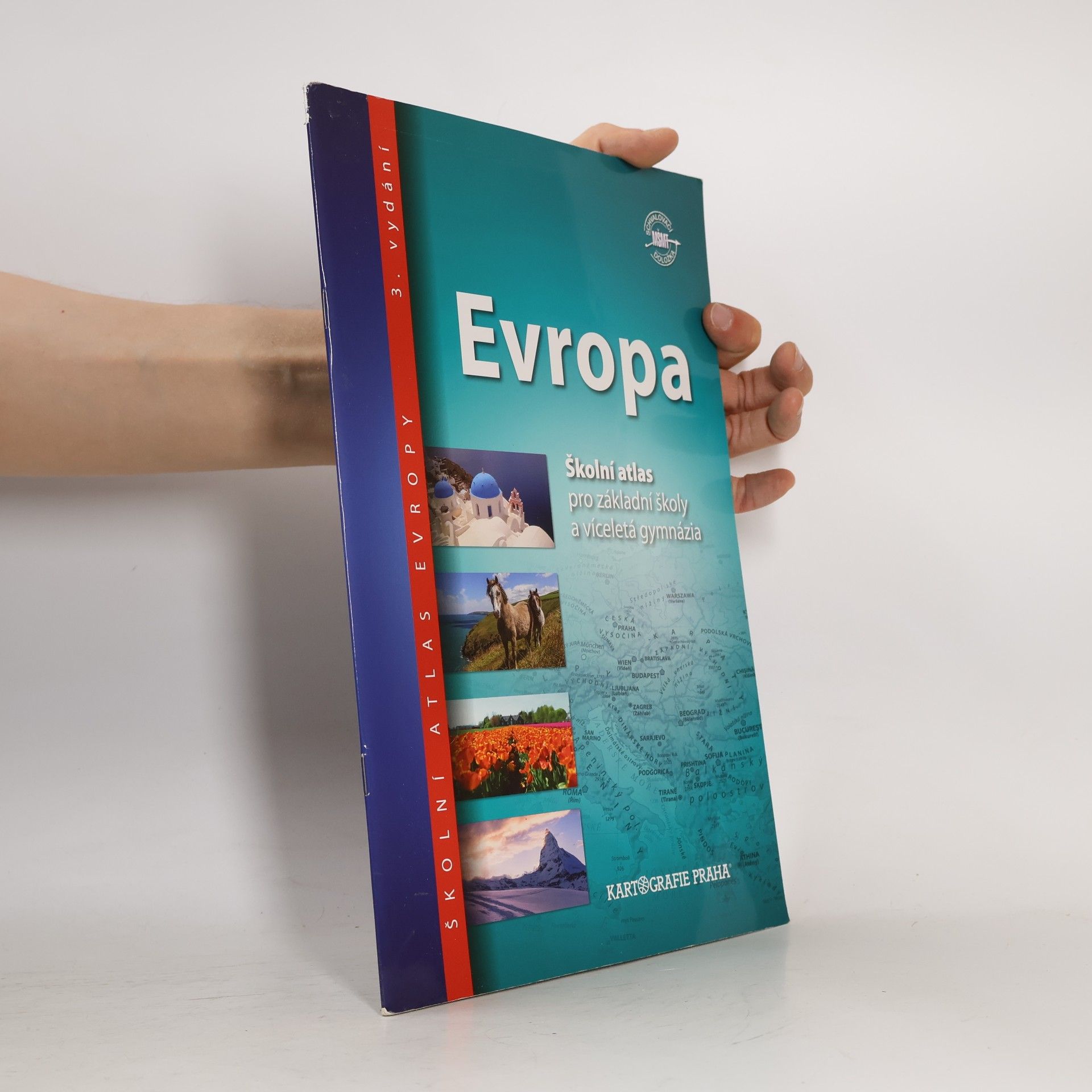 Kolektív autorov Evropa: školní atlas pro základní školy a víceletá gymnázia