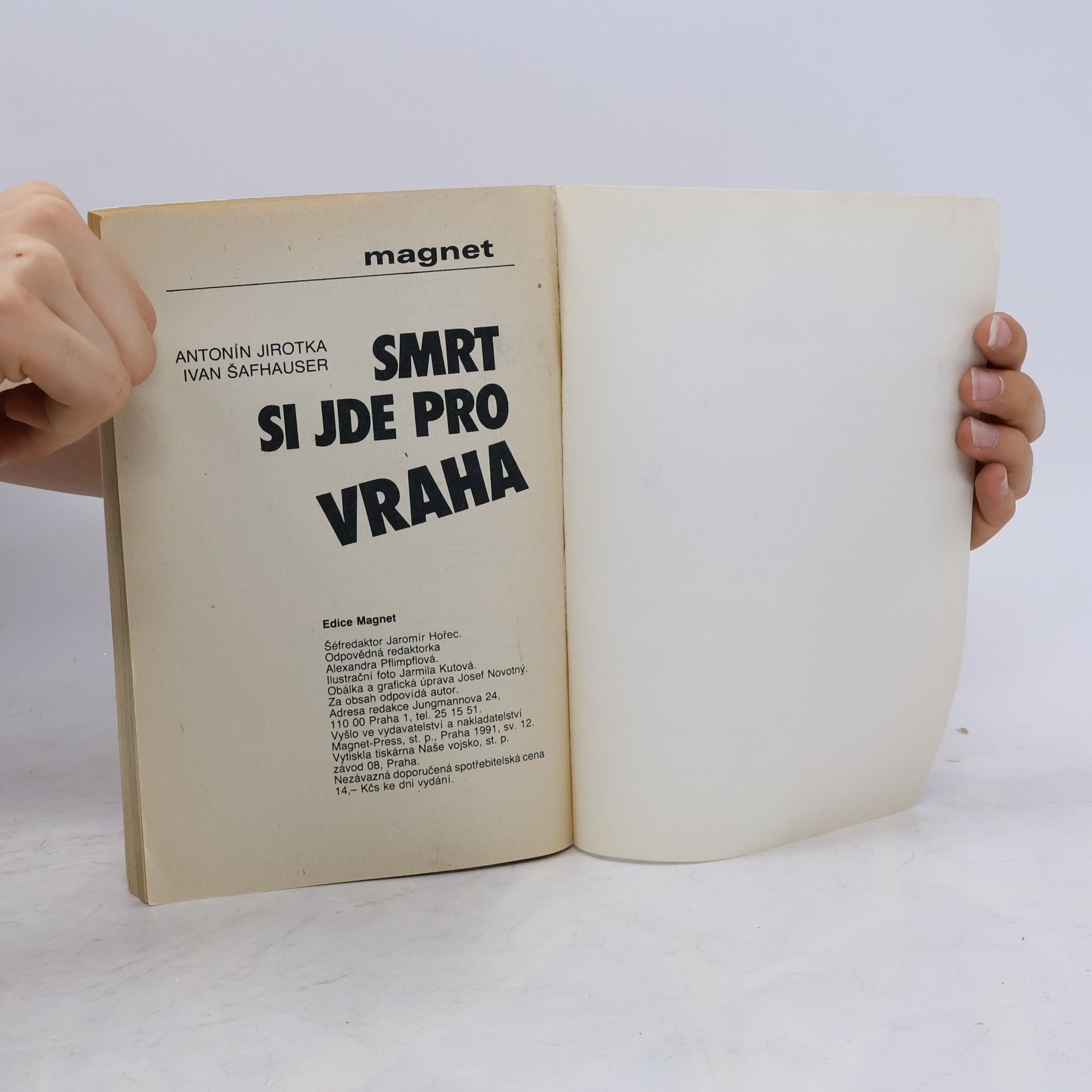 Zdeněk Jirotka ml. Smrt si jde pro vraha