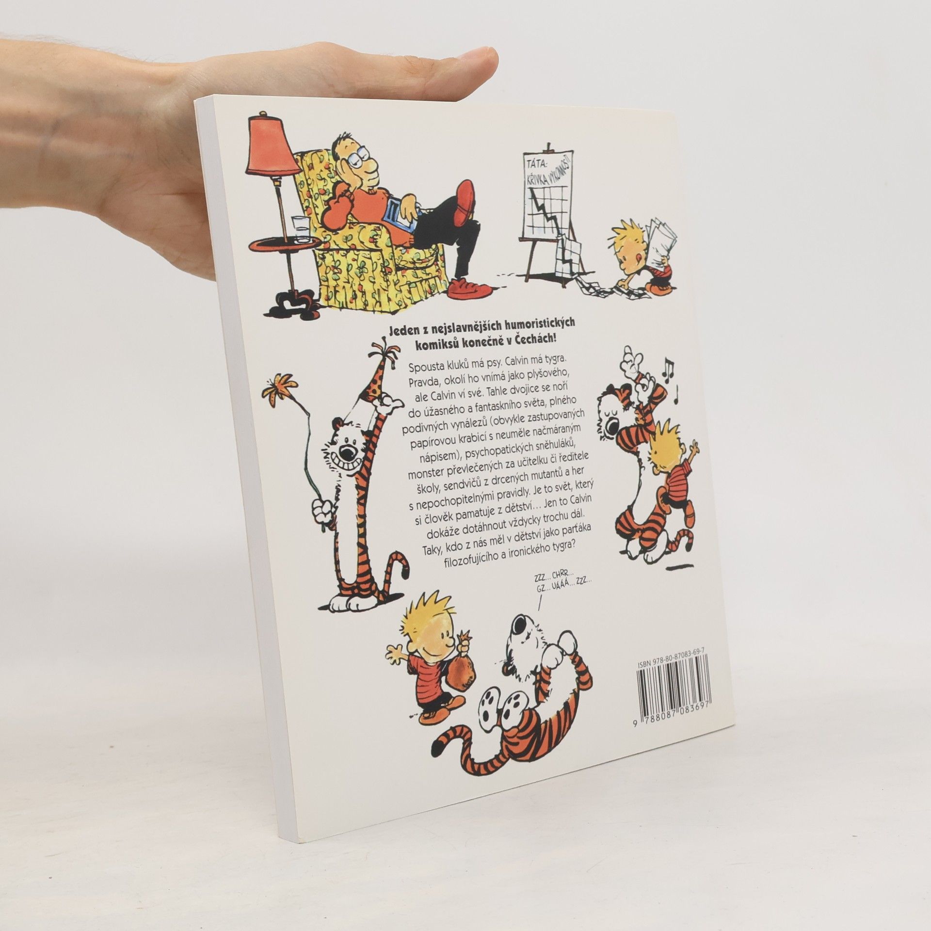 Bill Watterson Calvin a Hobbes