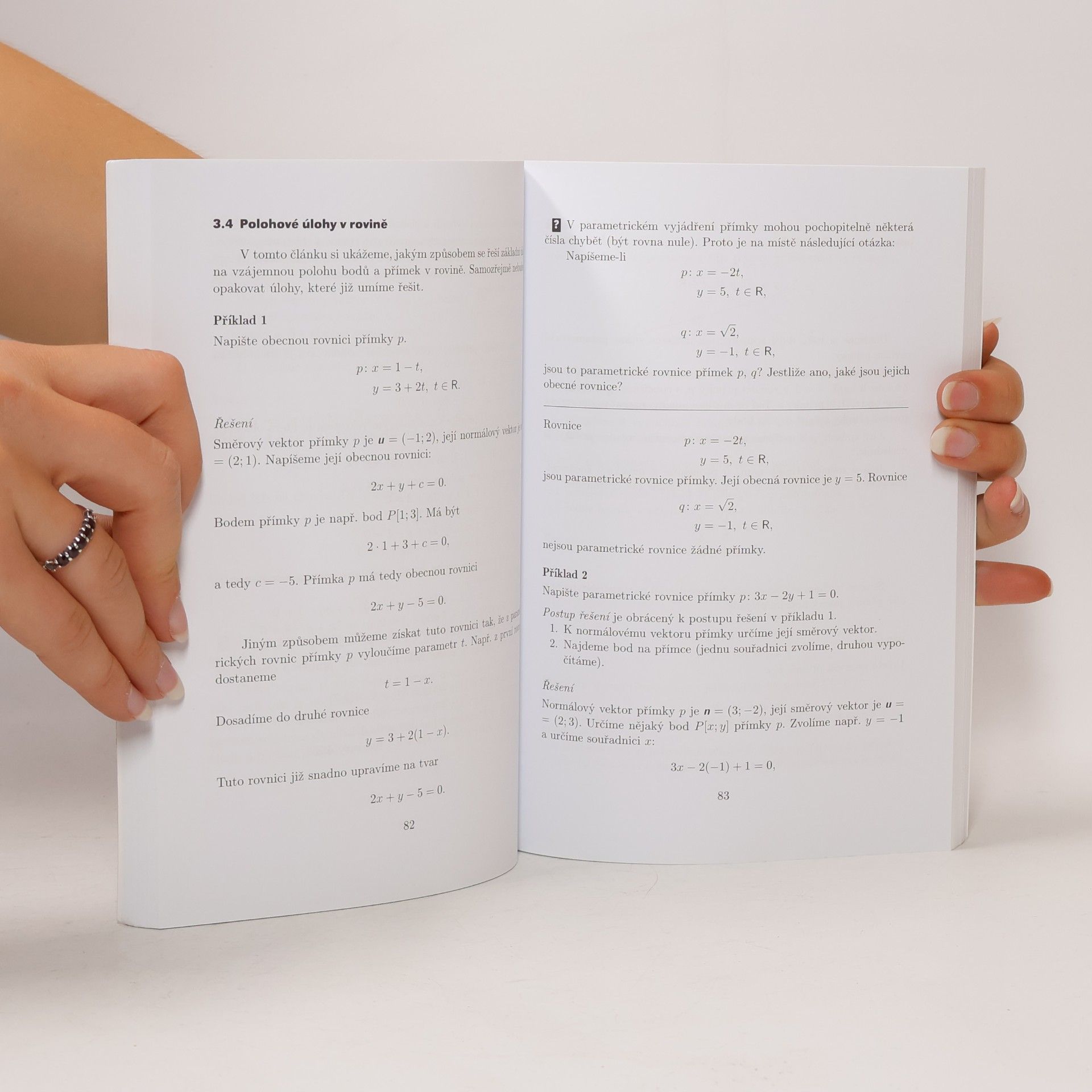 Leo Boček Matematika pro gymnázia. Analytická geometrie