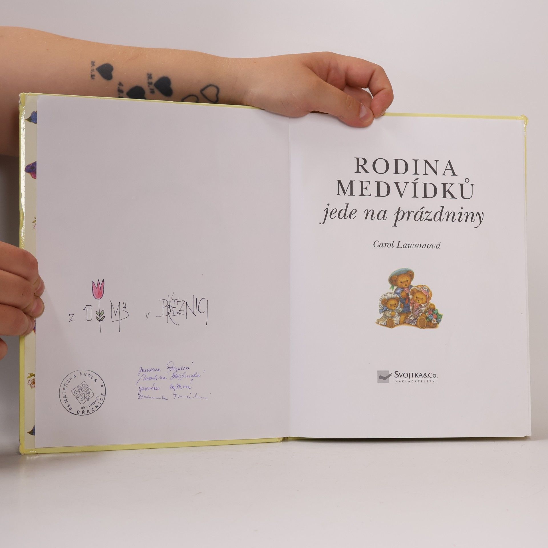 Carol Lawson Rodina medvídků jede na prázdniny