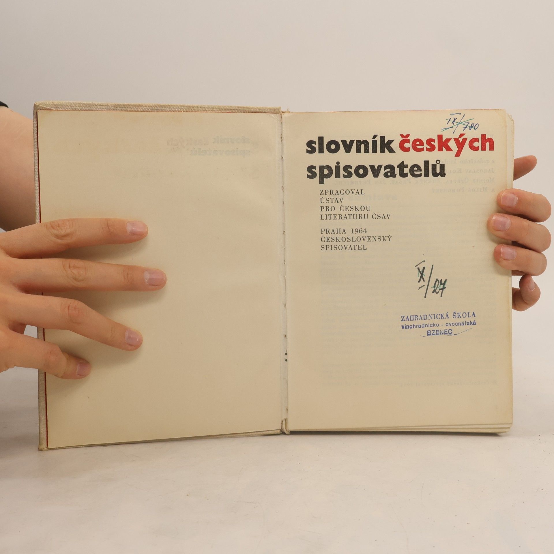 Autores varios Slovník českých spisovatelů