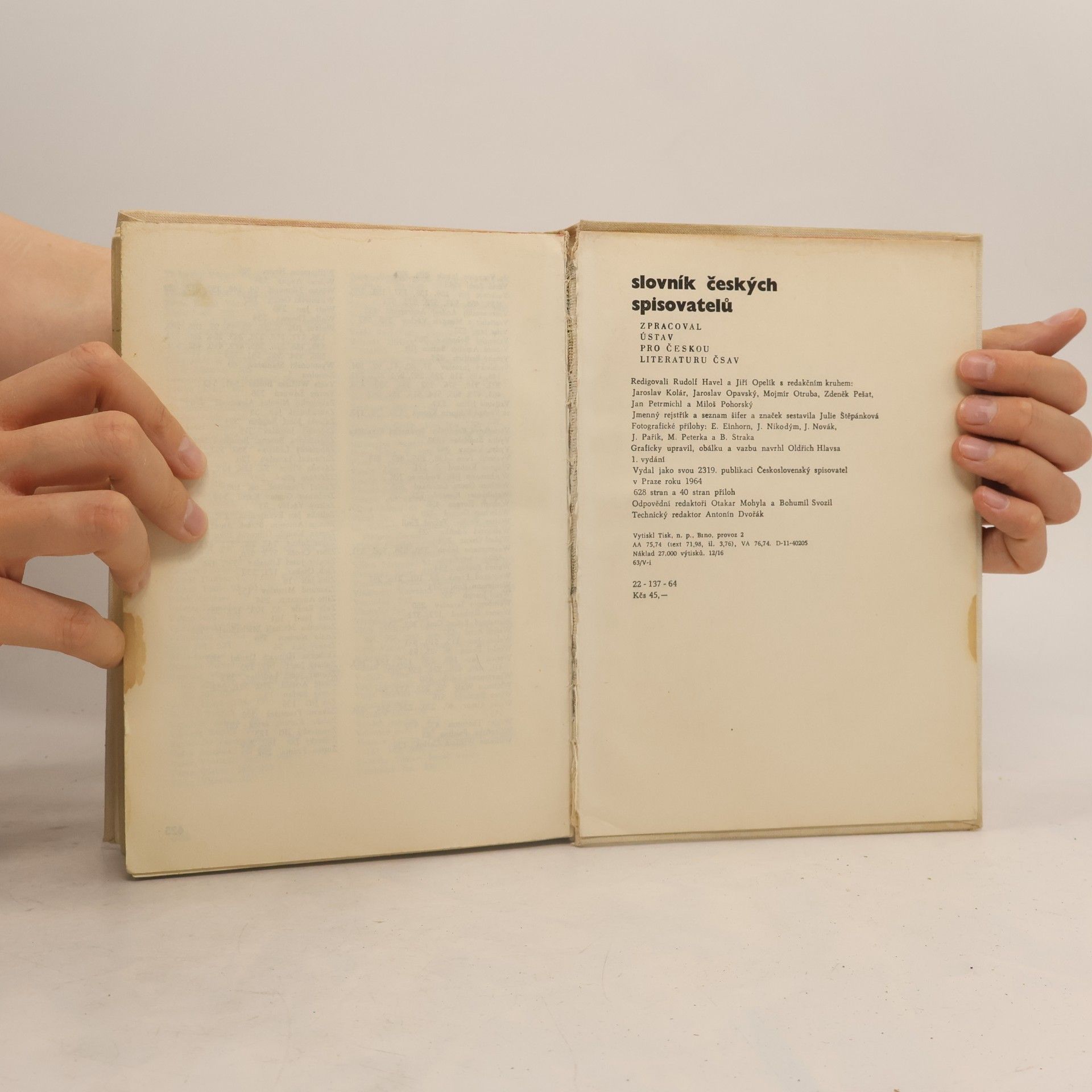 Autores varios Slovník českých spisovatelů
