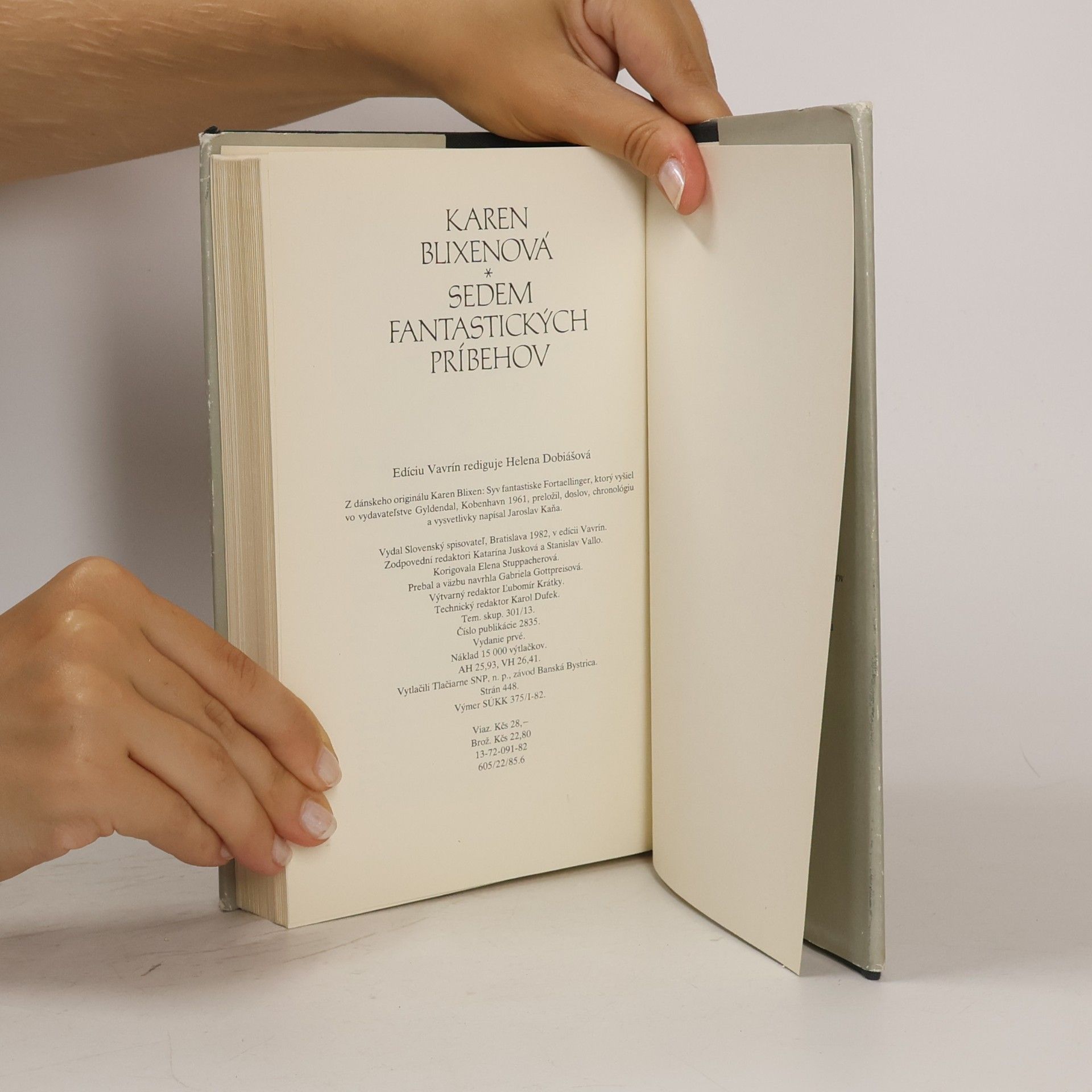 Karen Blixen Sedem fantastických príbehov