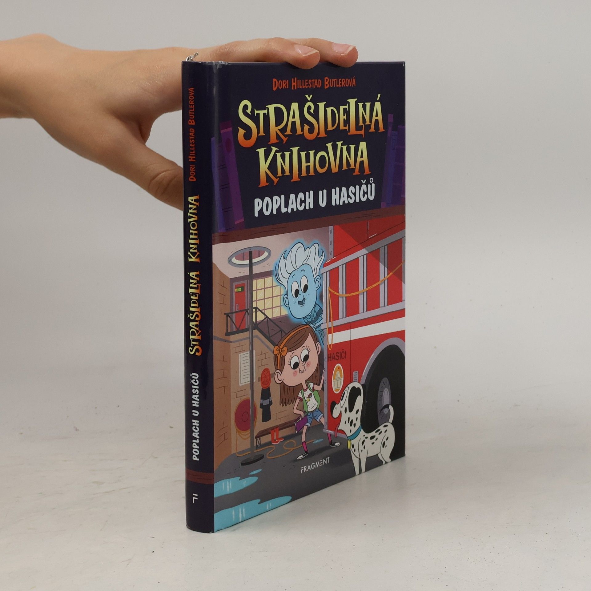 Dori Hillestad Butler Strašidelná knihovna. Poplach u hasičů