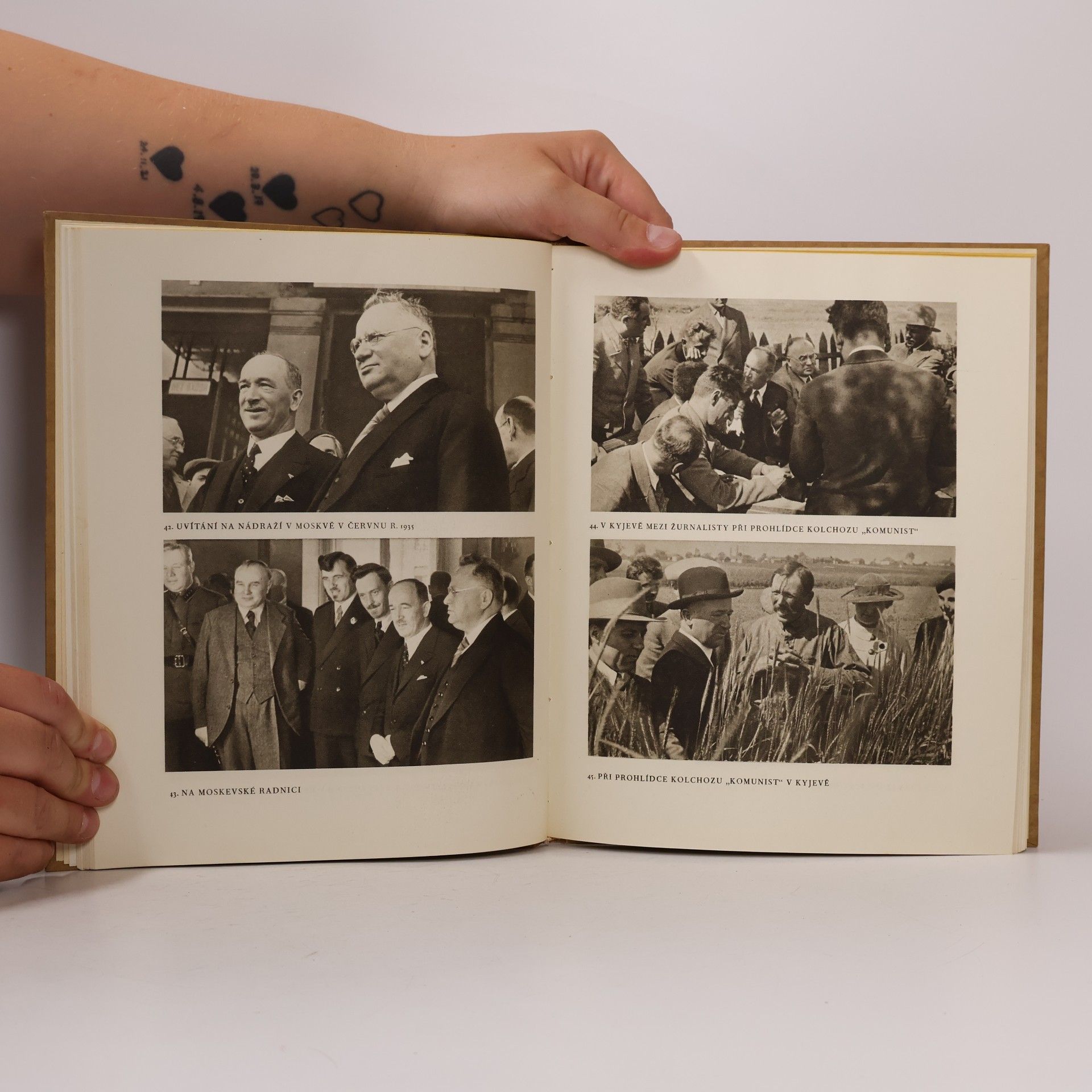 František Xaver Šalda Dr. Edvard Beneš ve fotografii