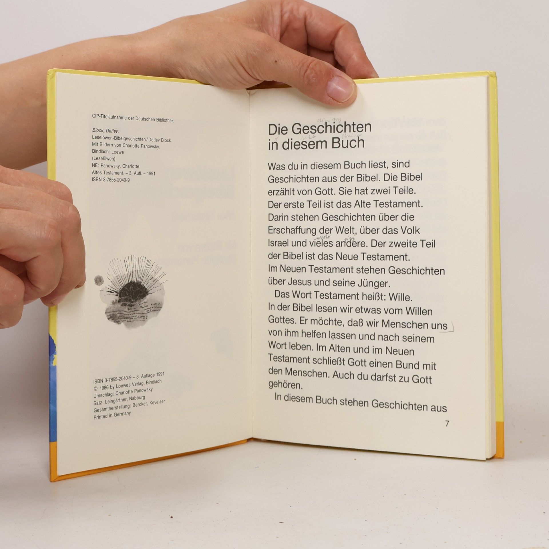 Detlev Block Leselöwen-Bibelgeschichten