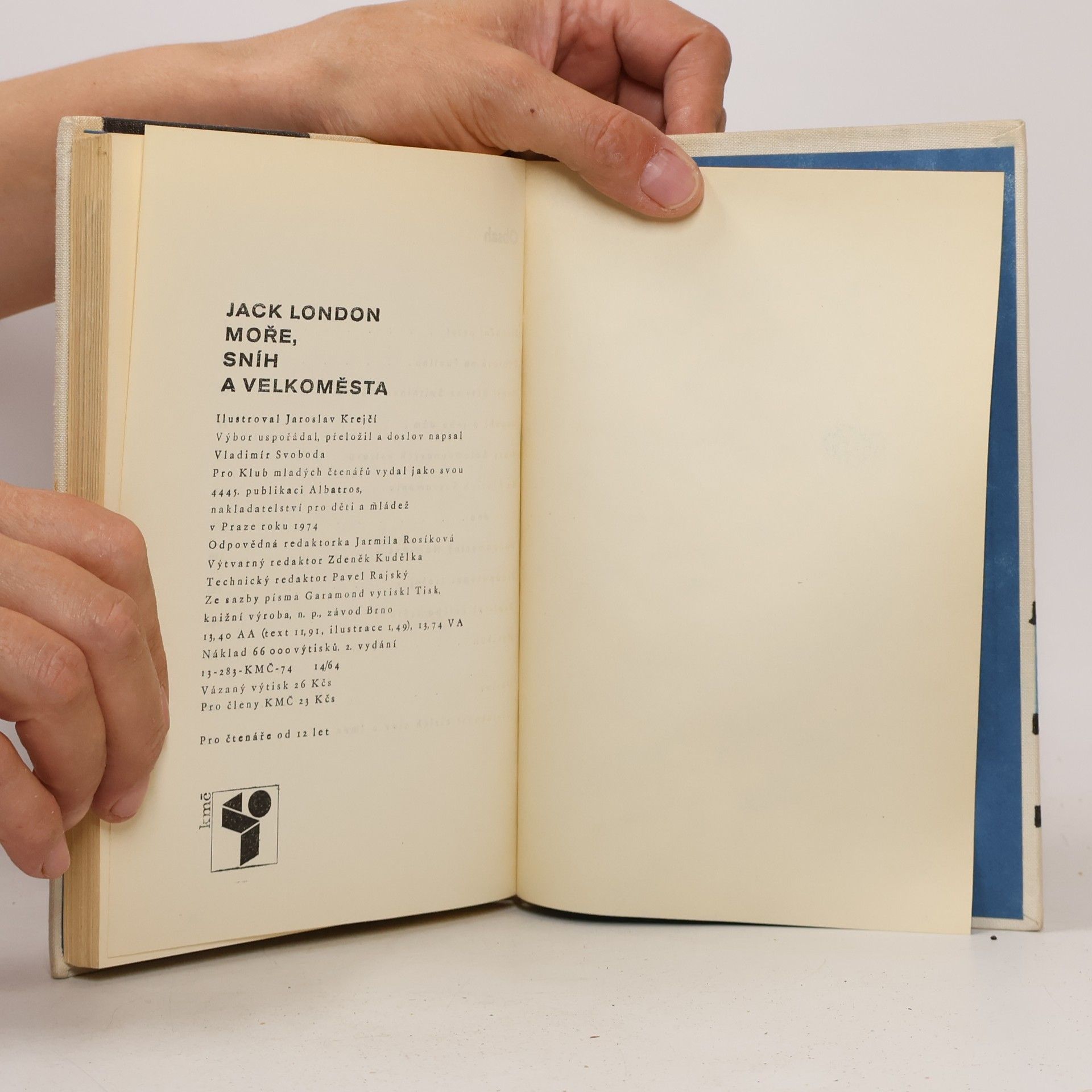 Jack London Moře, sníh a velkoměsta