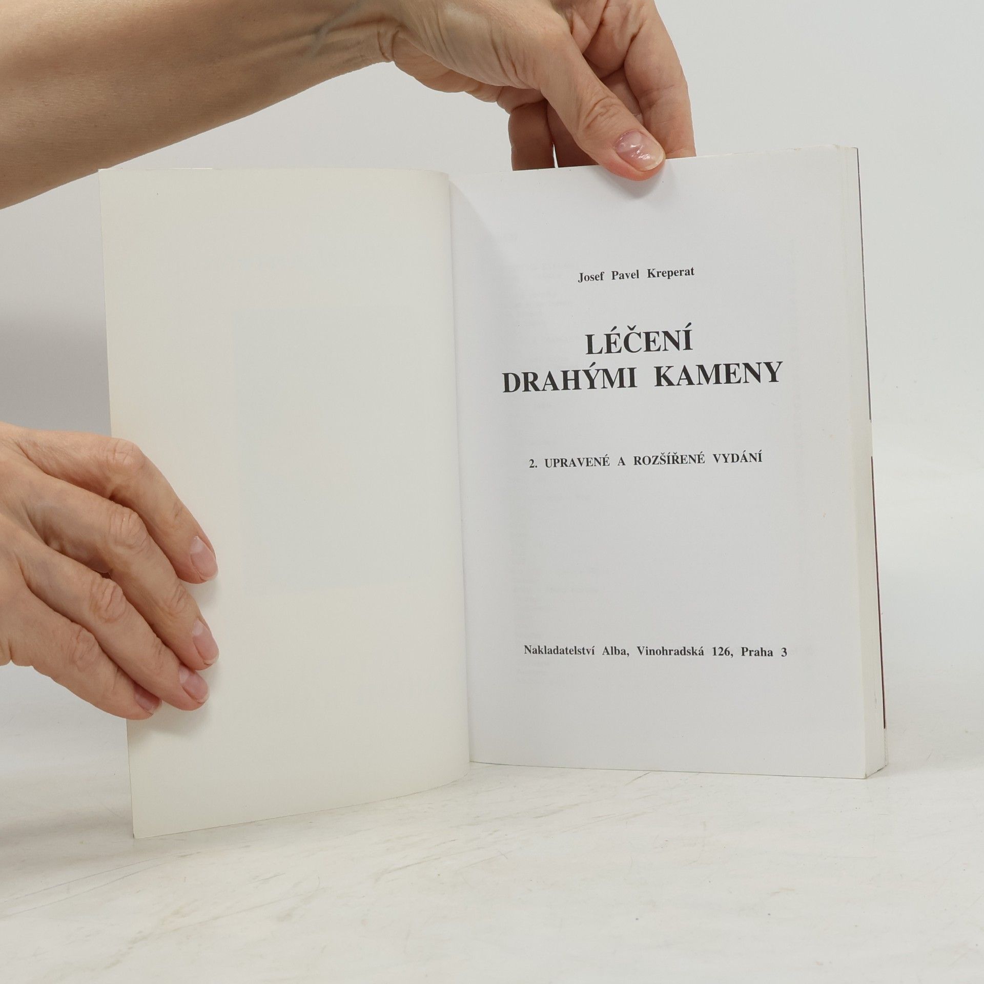 Josef Pavel Kreperát Léčení drahými kameny