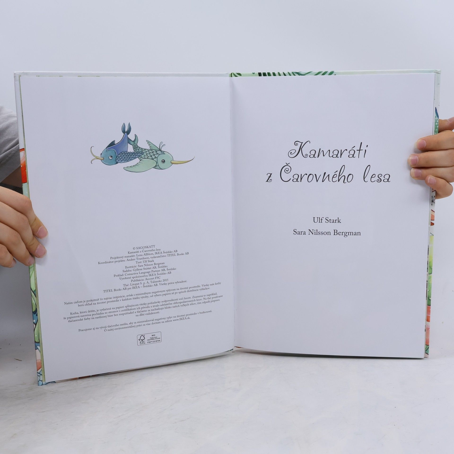 Ulf Stark Kamaráti z Čarovného lesa