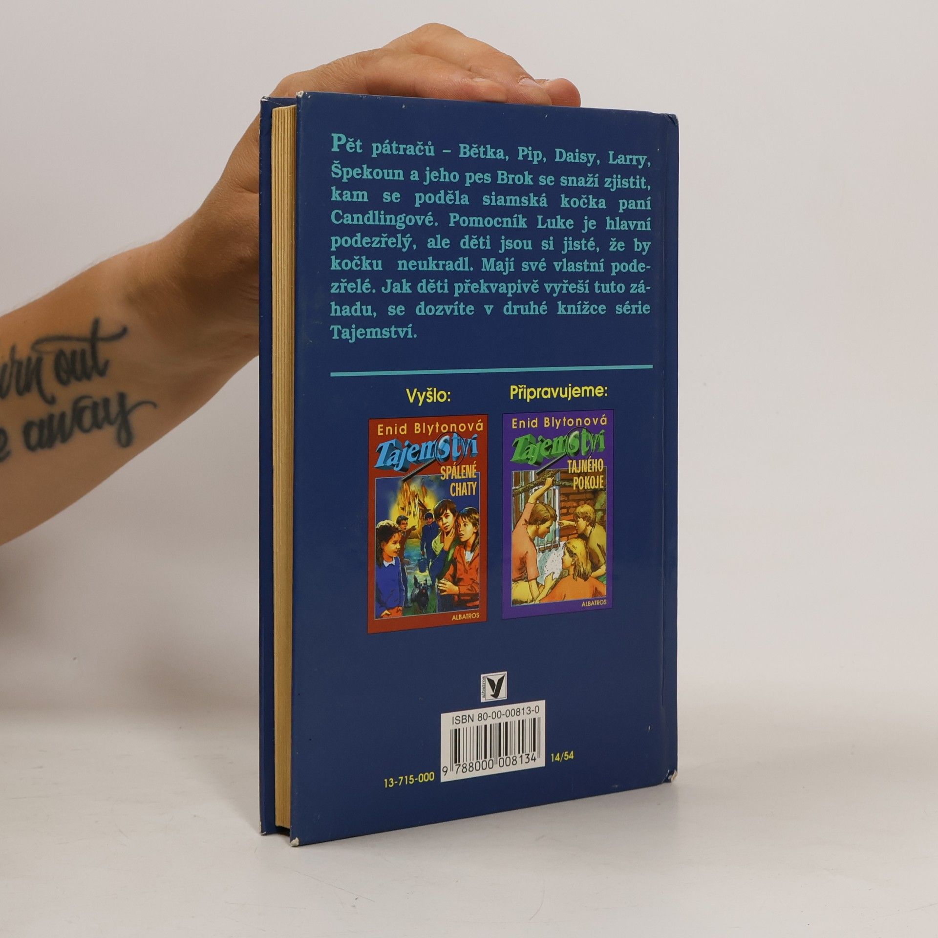 Enid Blyton Tajemství ztracené kočky