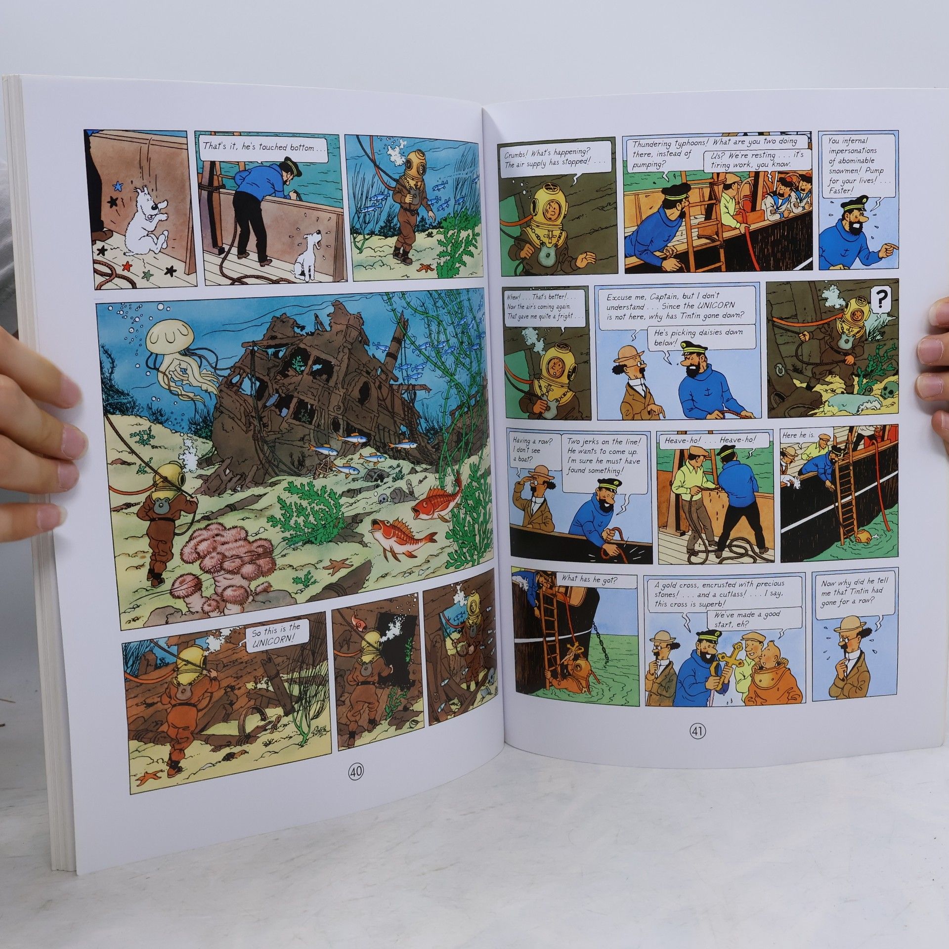 Hergé The Adventures of Tintin. Red Rackham's Treasure