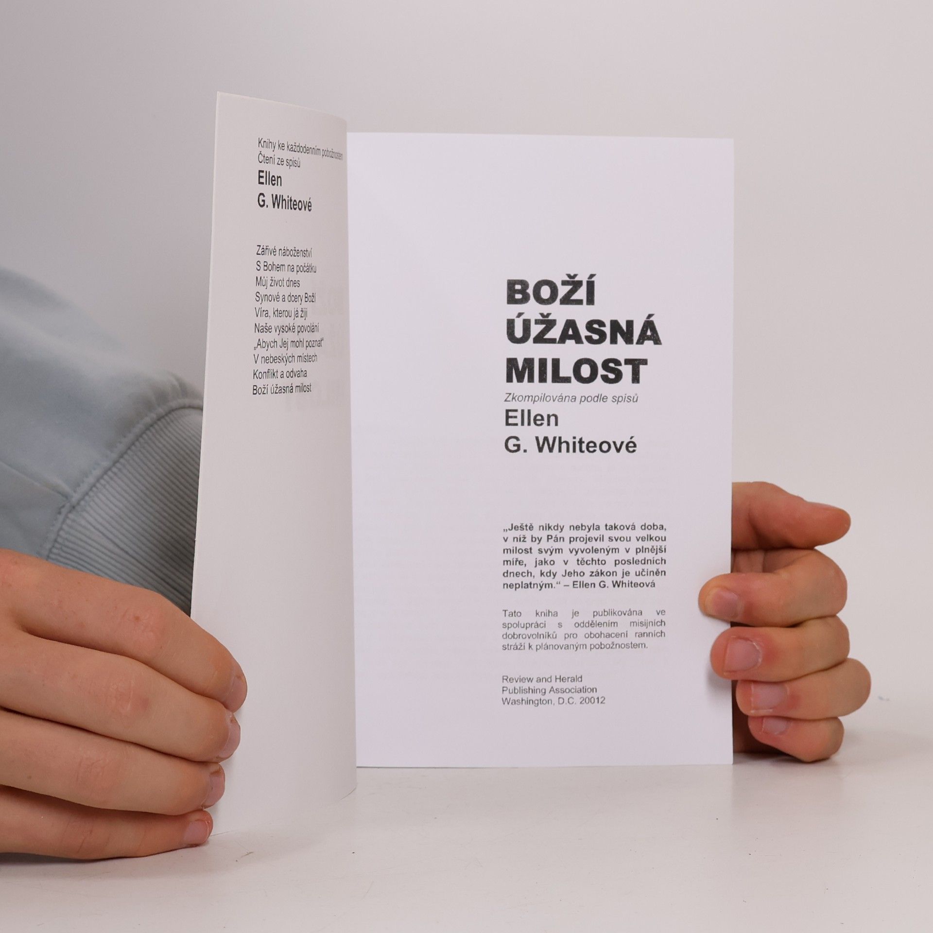 Ellen G. White Boží úžasná milost