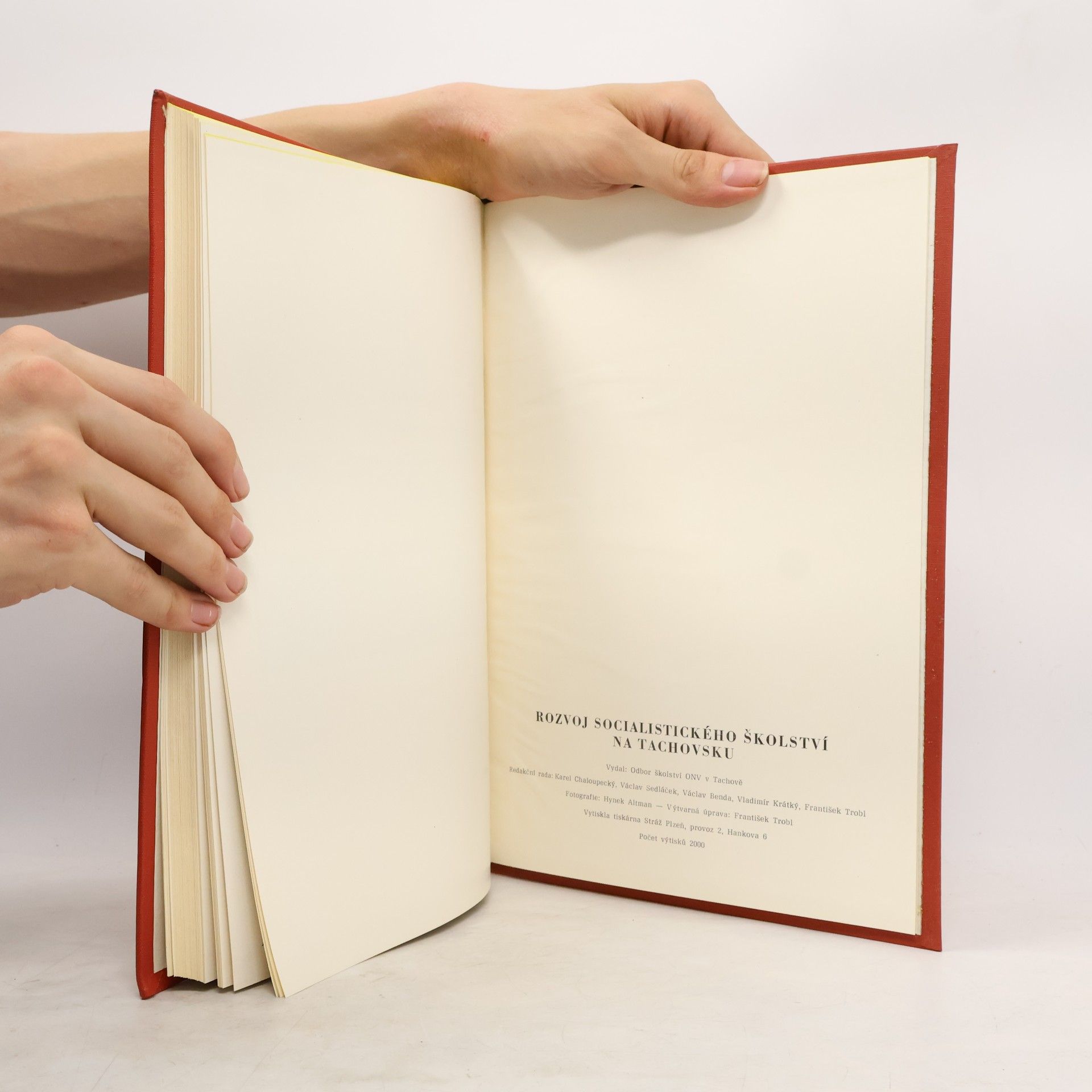 Autores varios Rozvoj socialistického školství na Tachovsku
