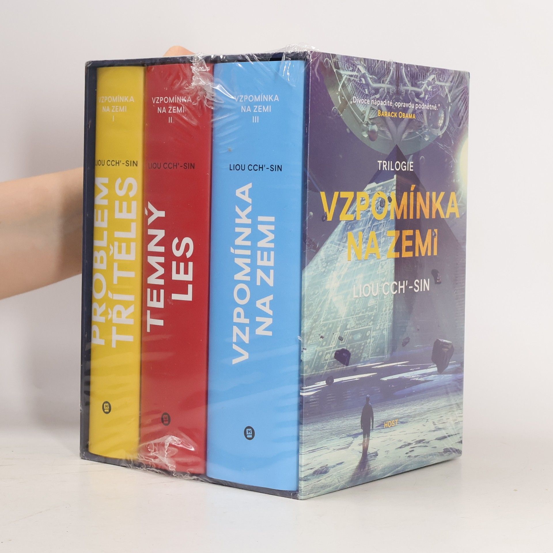 Cixin Liu Vzpomínka na Zemi 1-3