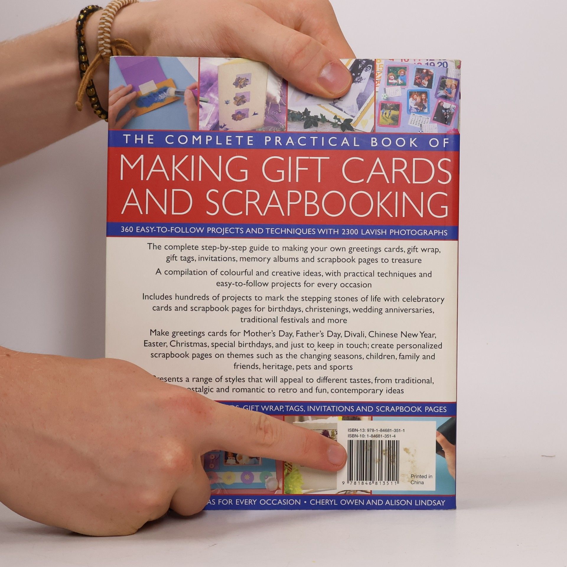 Cheryl Owen The Complete Practical Book of Making Giftcards and Scrapbooking