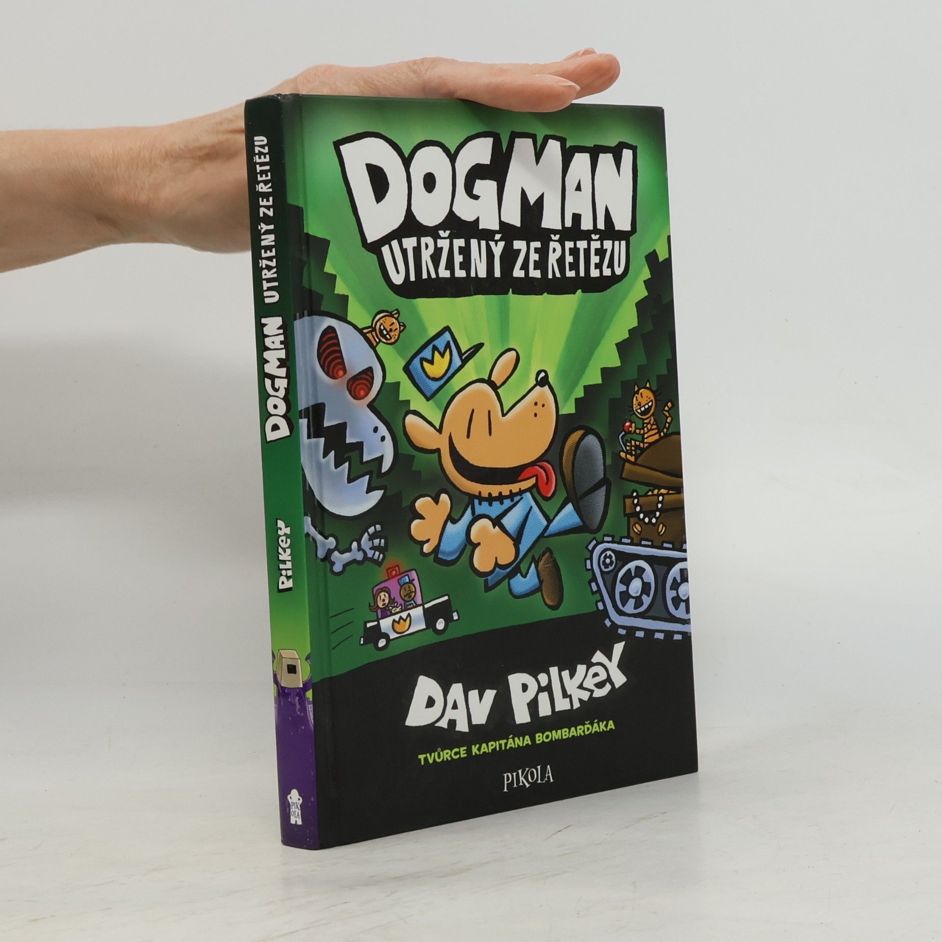 Dav Pilkey Dogman utržený ze řetězu