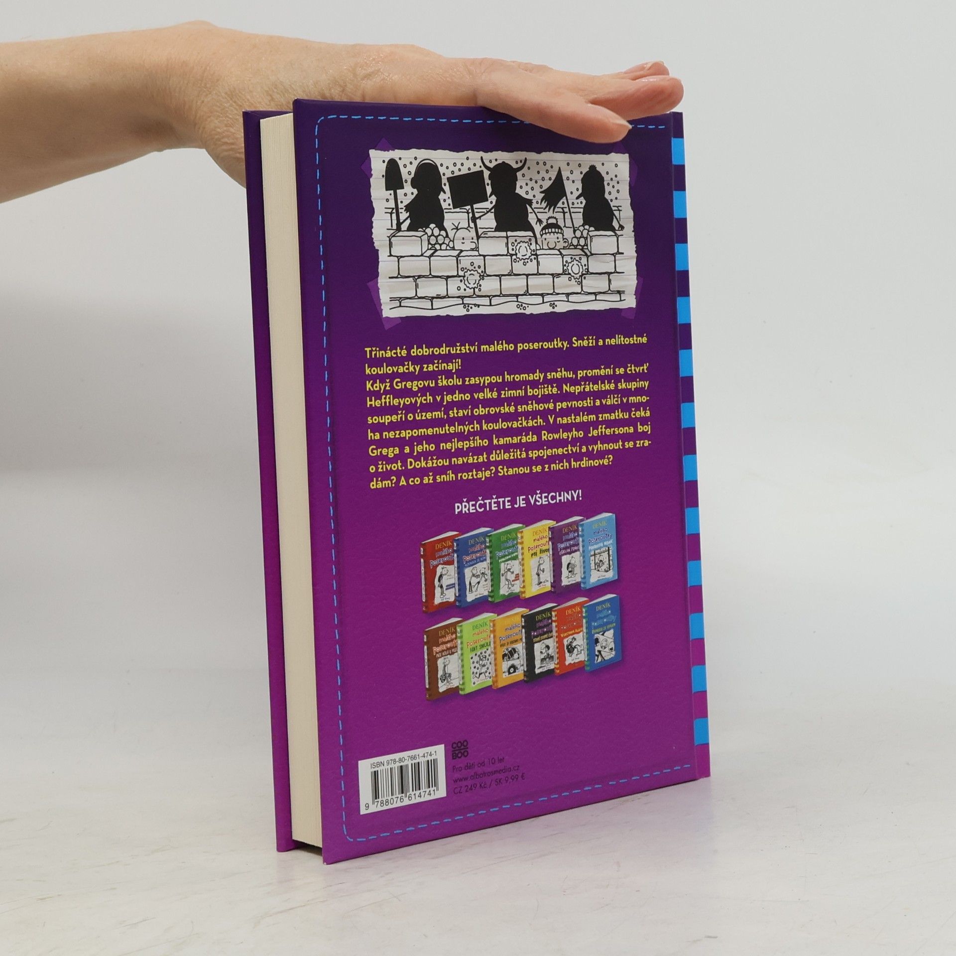 Jeff Kinney Deník malého poseroutky 13. Radosti zimy