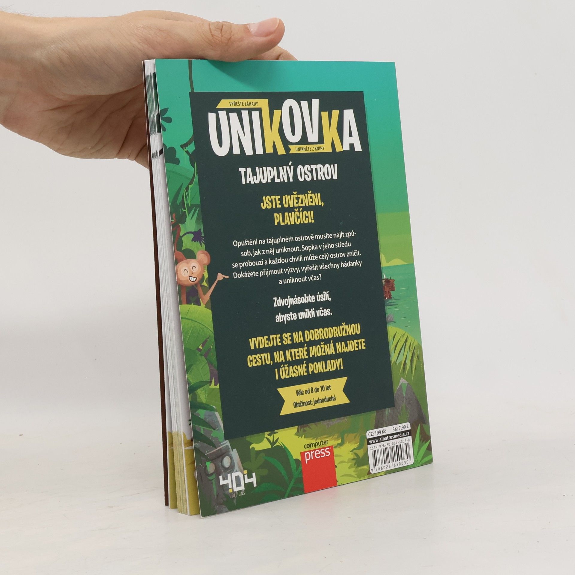 Stéphane Anquetil Únikovka. Tajuplný ostrov