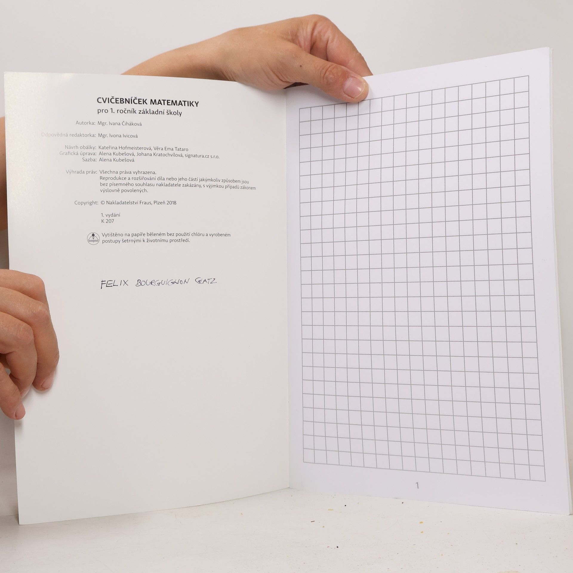 Ivana Čiháková Matematika. Cvičebníček pro 1. ročník základní školy