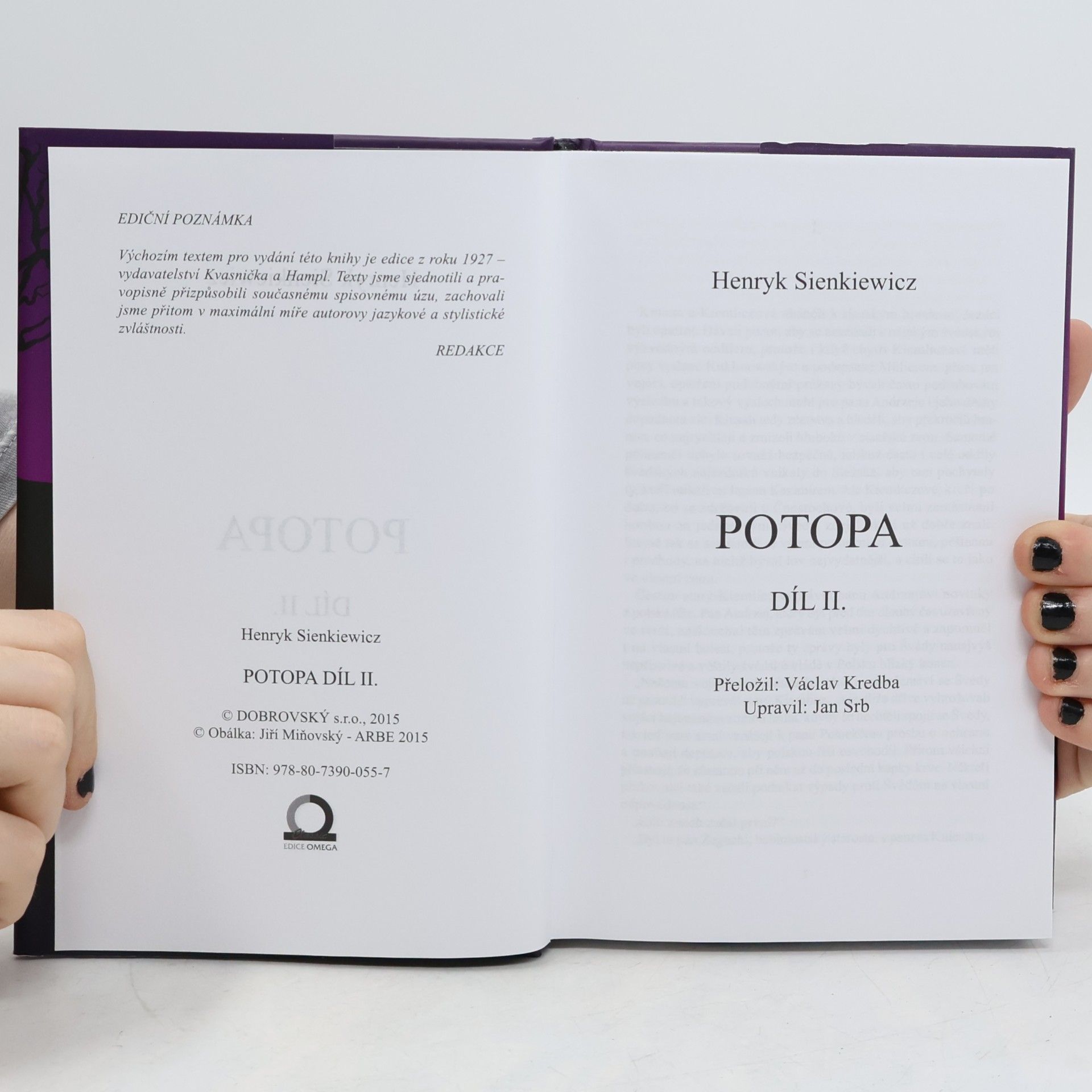 Henryk Sienkiewicz Potopa. Díl II.