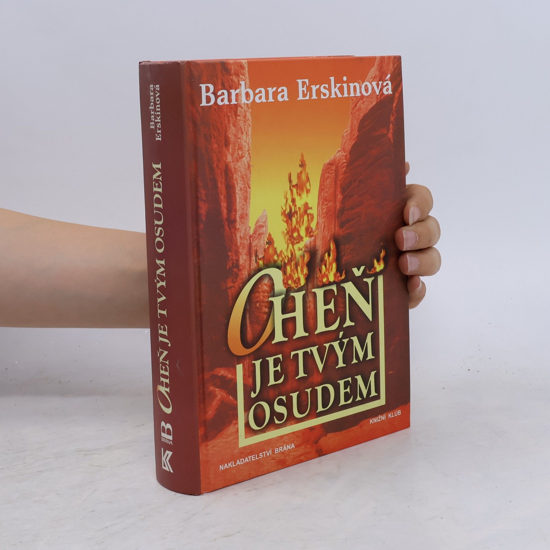 Barbara Erskine Oheň je tvým osudem