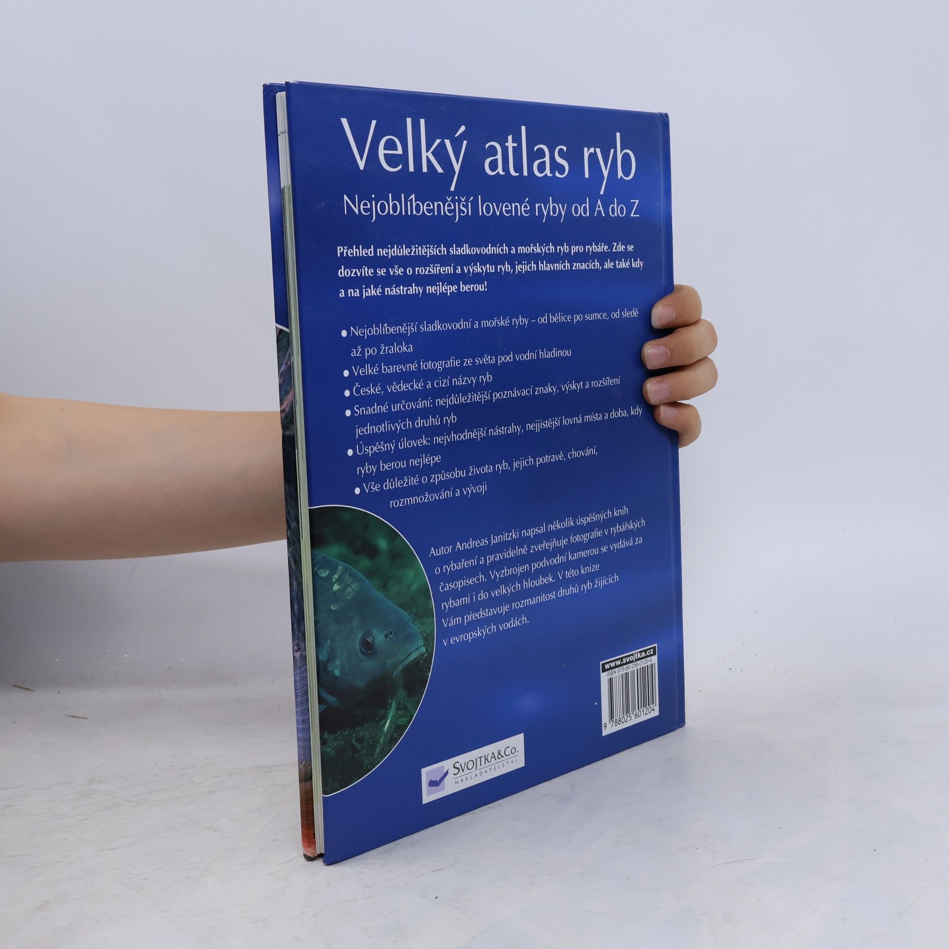 Andreas Janitzki Velký atlas ryb : nejoblíbenější lovené ryby od A do Z