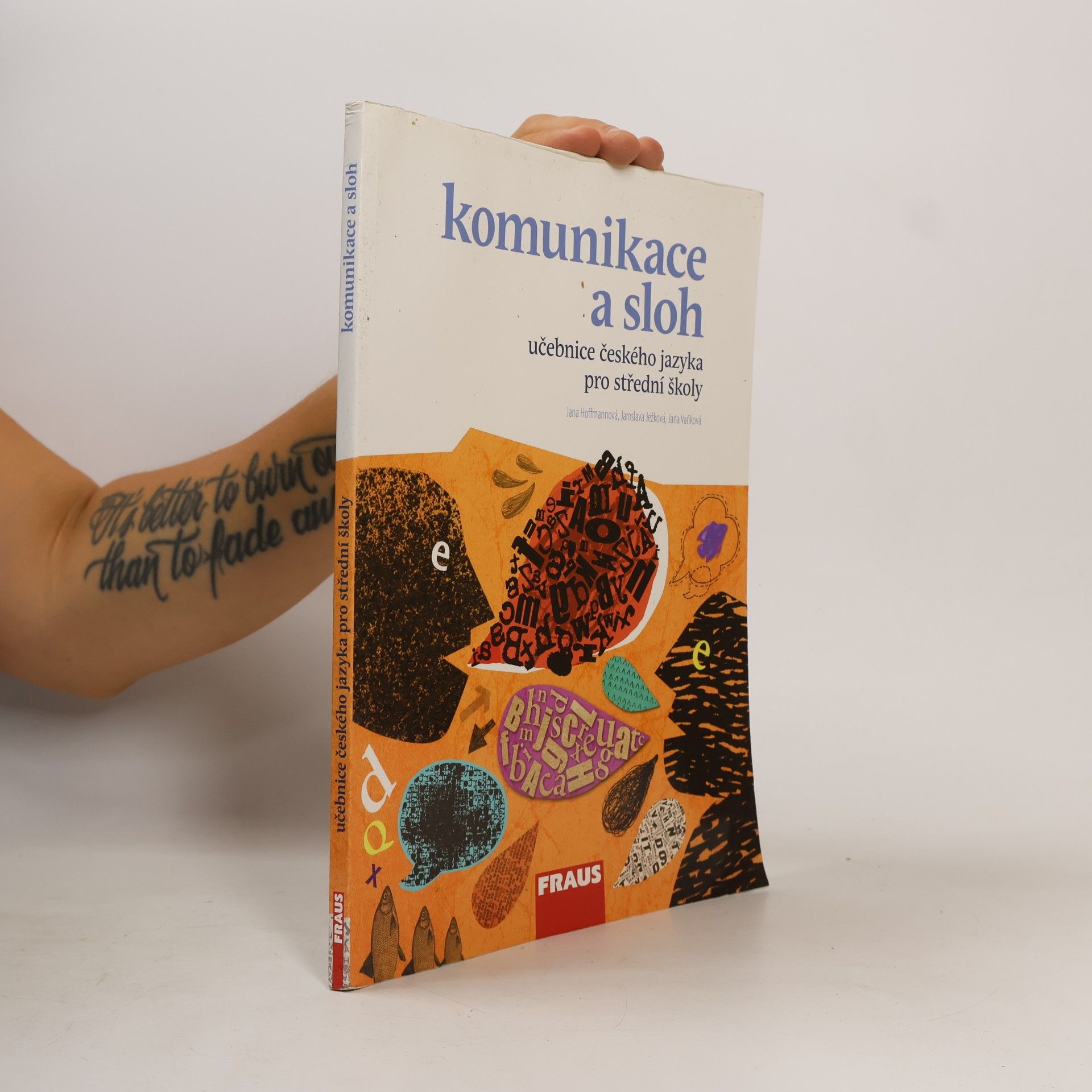 Jana Hoffmann Učebnice českého jazyka pro střední školy. Komunikace a sloh