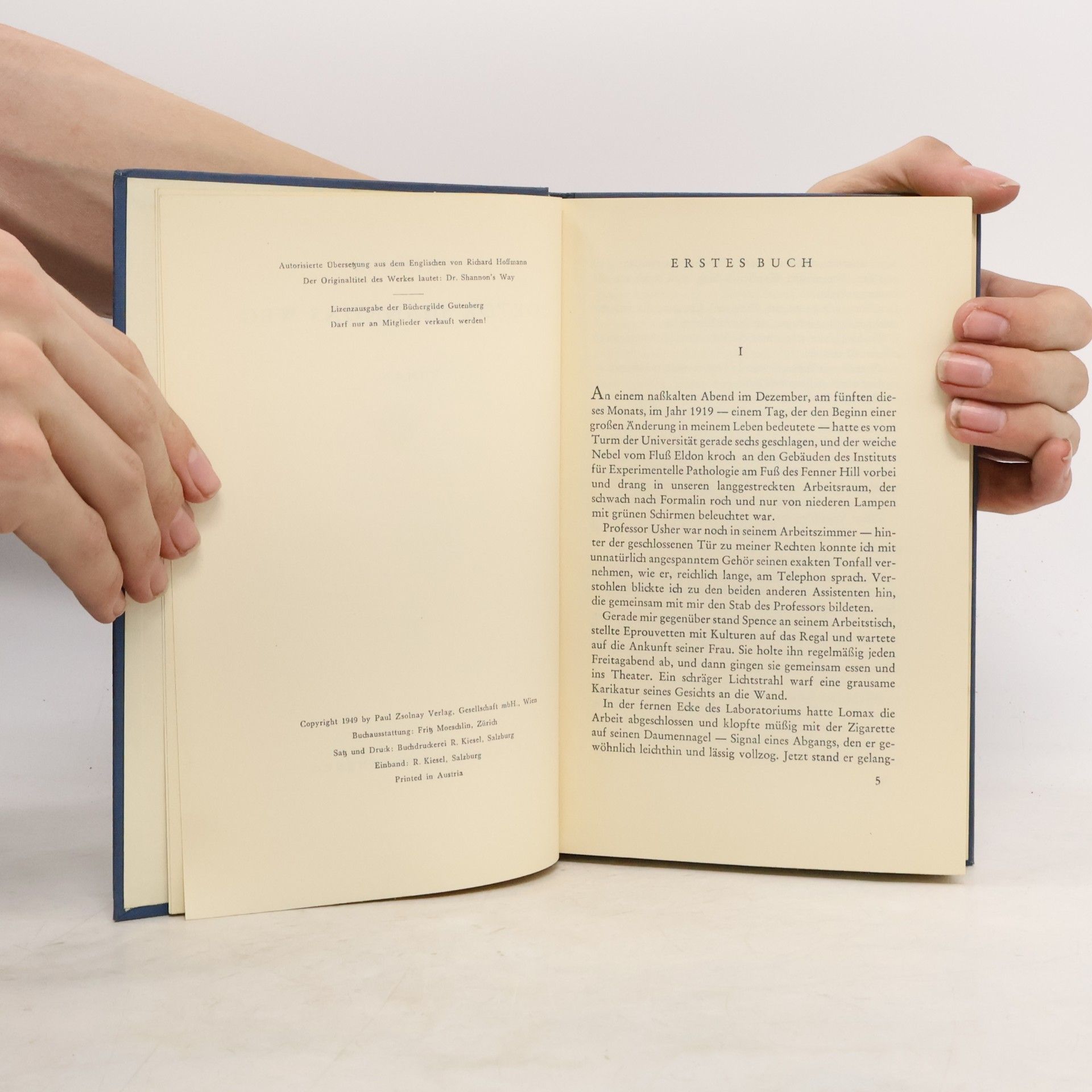 A. J. Cronin Doktor Shannons Weg