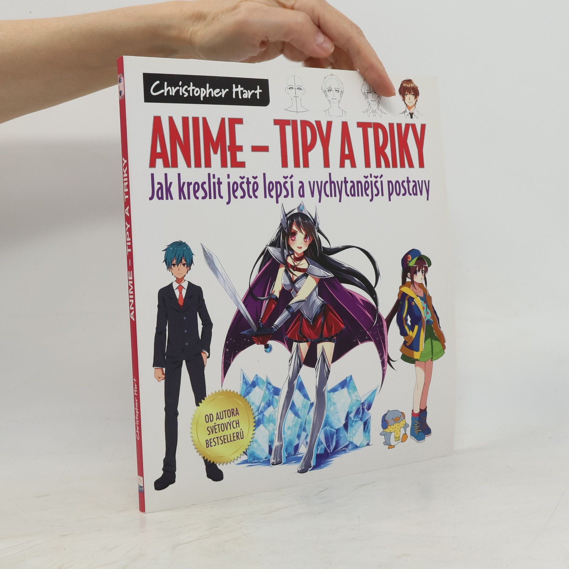 Christopher Hart Anime - tipy a triky Jak kreslit ještě lepší a vychytanější postavy
