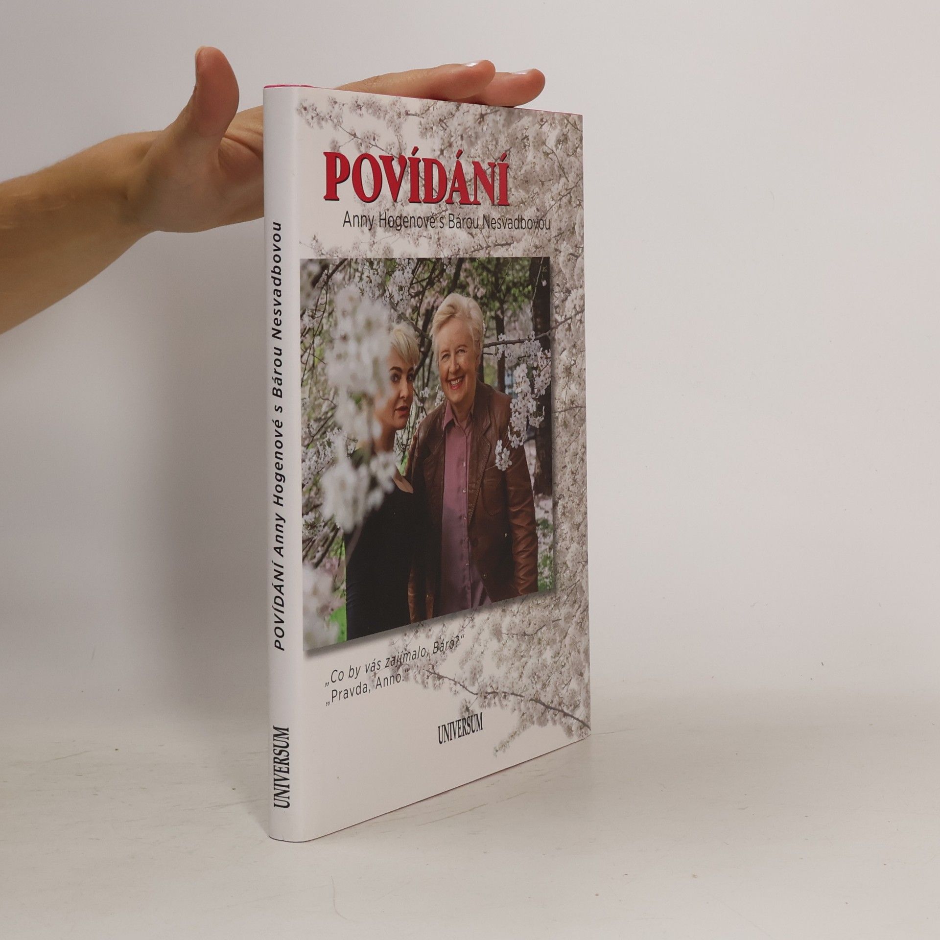 Anna Hogenová Povídání Anny Hogenové s Bárou Nesvadbovou