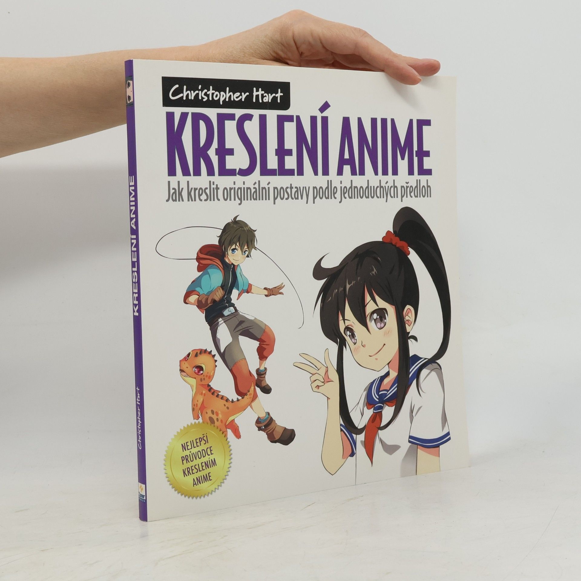 Christopher Hart Kreslení Anime: Jak kreslit originální postavy podle jednoduchých předloh