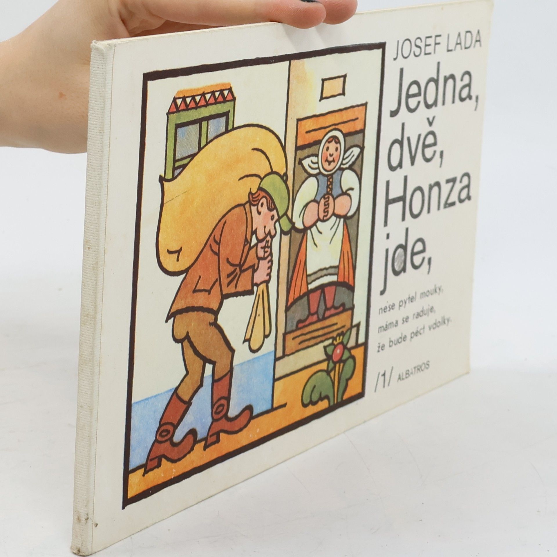 Josef Lada Jedna, dvě, Honza jde
