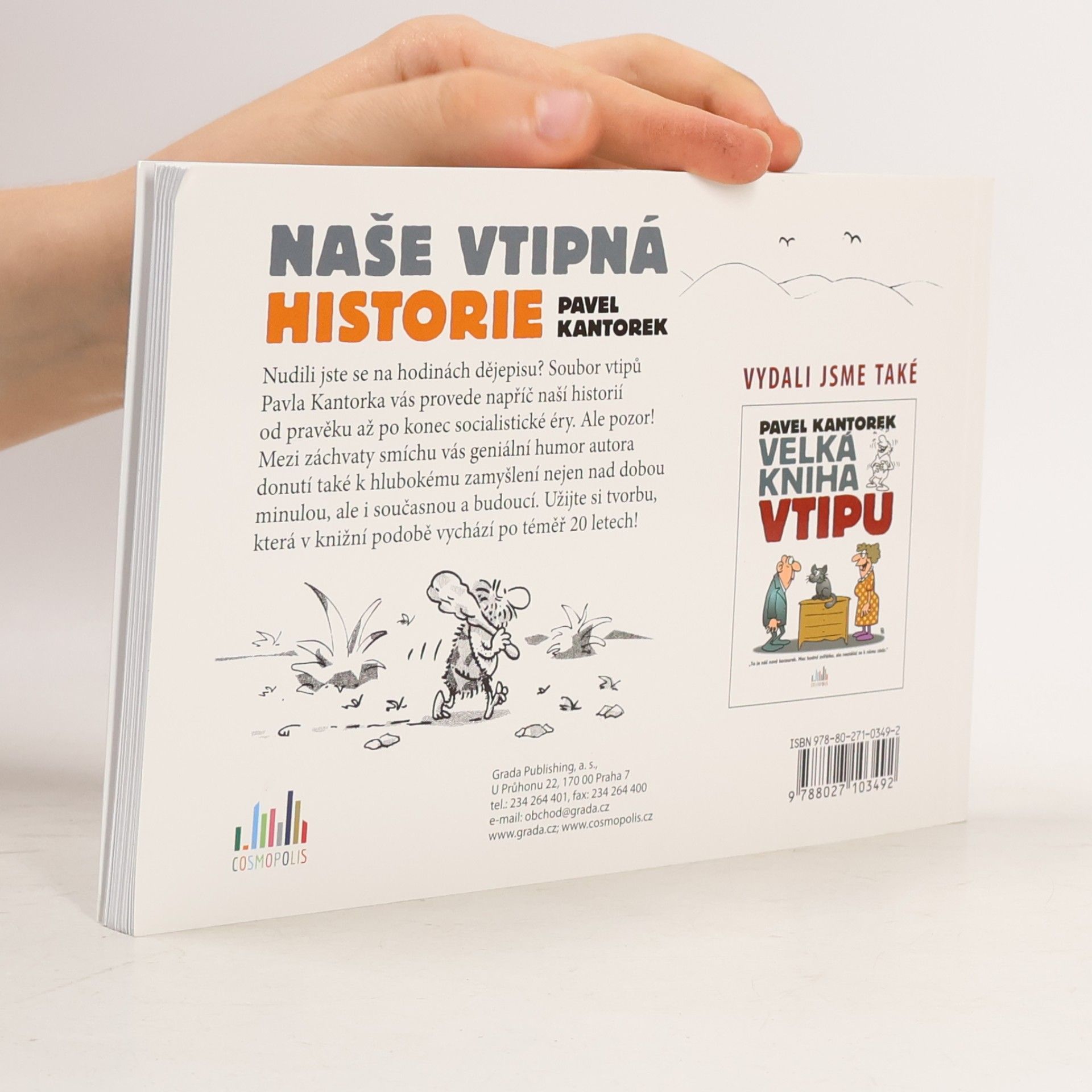Pavel Kantorek Naše vtipná historie