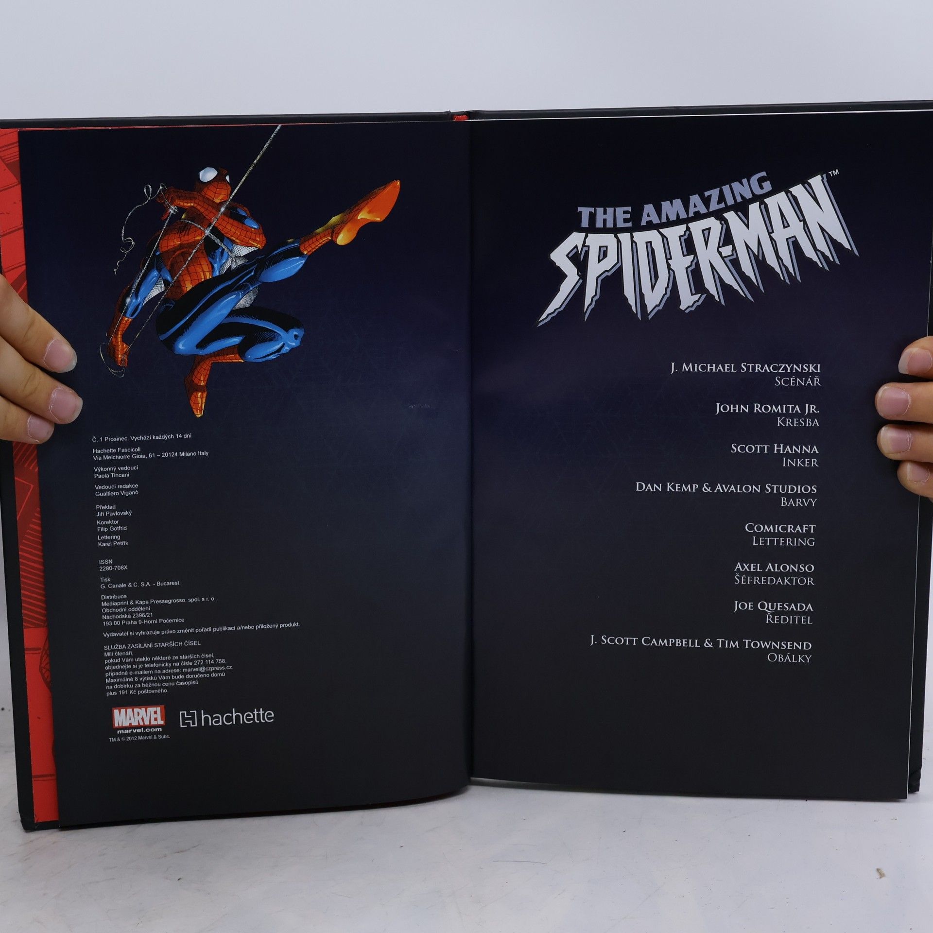 J. Michael Straczynski Ultimátní komiksový komplet 21. Amazing Spider-Man. Návrat